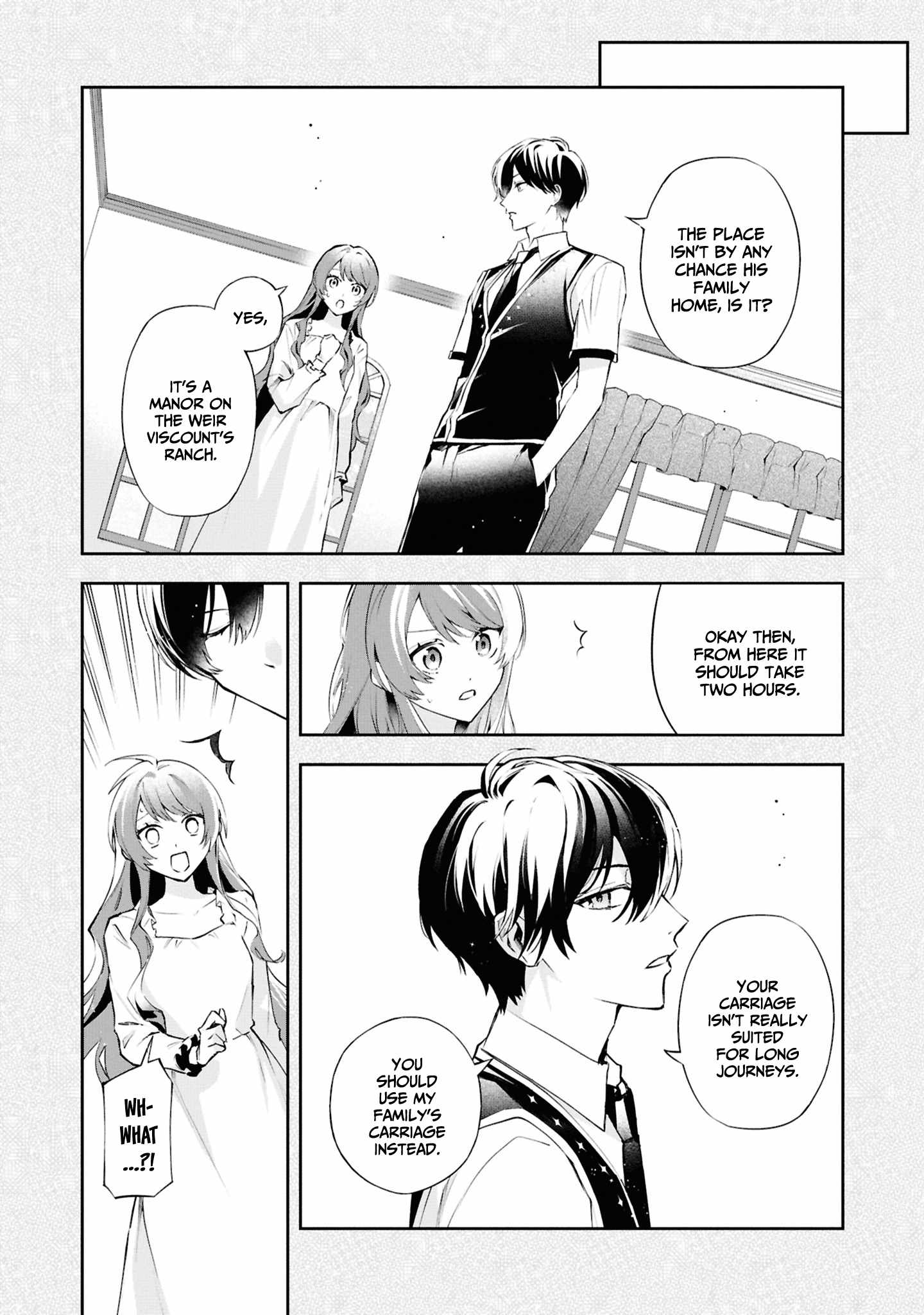 If the villainess and the villain were to meet and fall in love ~It seems the shunned heroine who formed a contract with an unnamed spirit is fighting with the nobleman yet again~ Chapter 21 page 5 - 