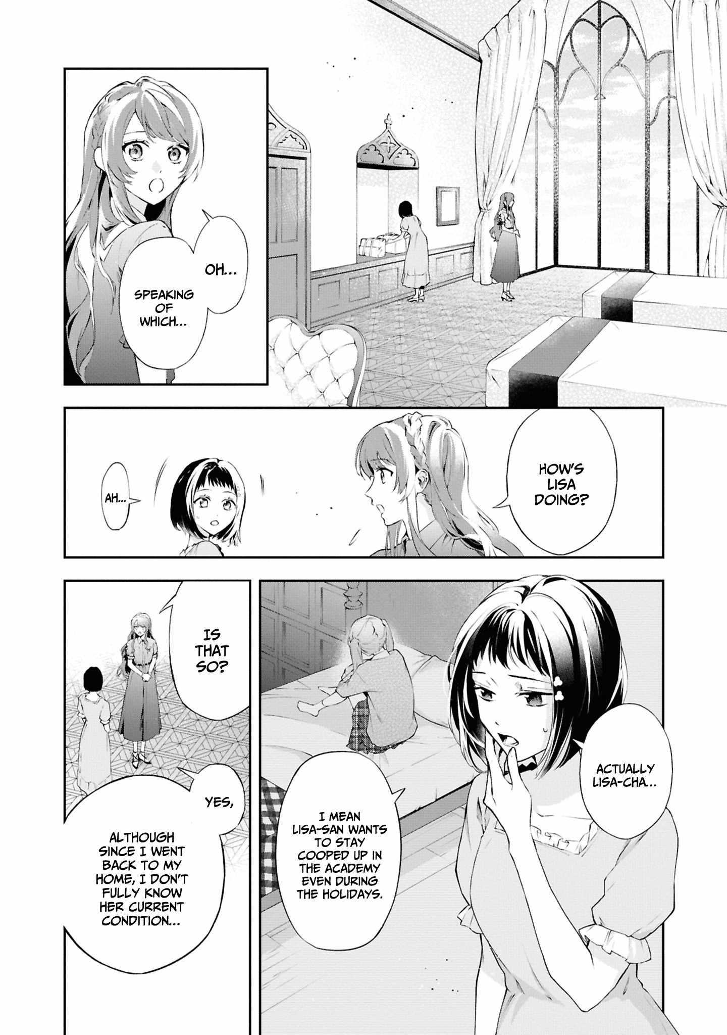 If the villainess and the villain were to meet and fall in love ~It seems the shunned heroine who formed a contract with an unnamed spirit is fighting with the nobleman yet again~ Chapter 21 page 9 - 