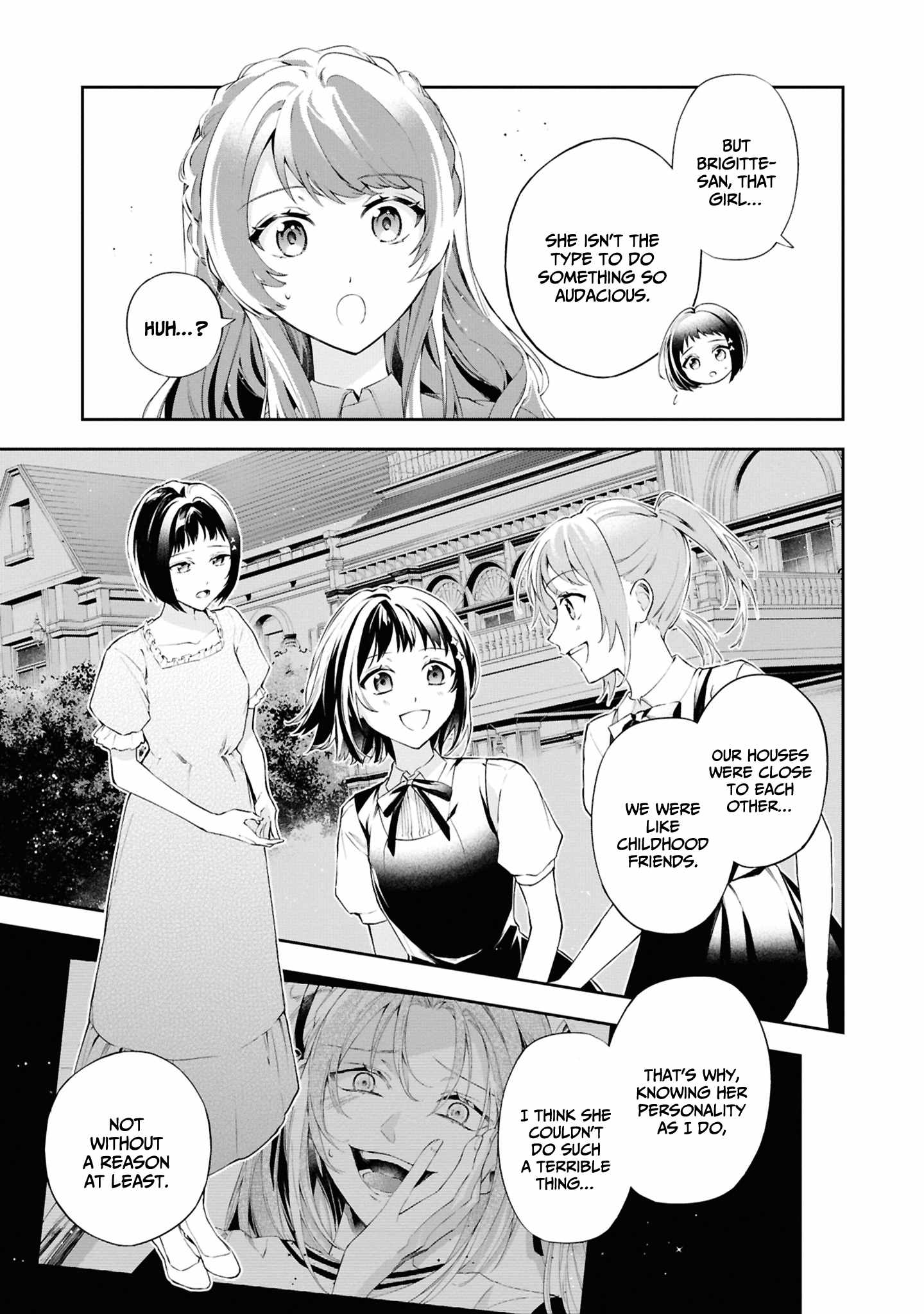 If the villainess and the villain were to meet and fall in love ~It seems the shunned heroine who formed a contract with an unnamed spirit is fighting with the nobleman yet again~ Chapter 21 page 10 - 