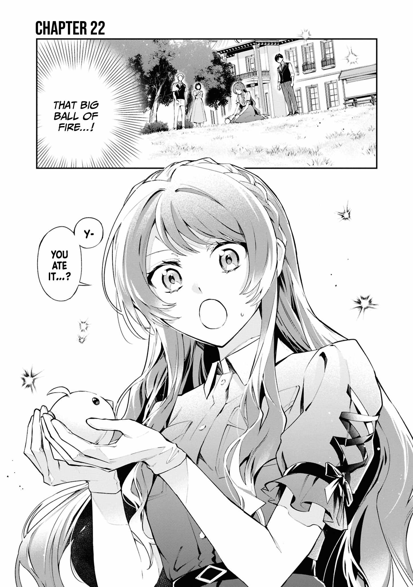 If the villainess and the villain were to meet and fall in love ~It seems the shunned heroine who formed a contract with an unnamed spirit is fighting with the nobleman yet again~ Chapter 22 page 2 - 