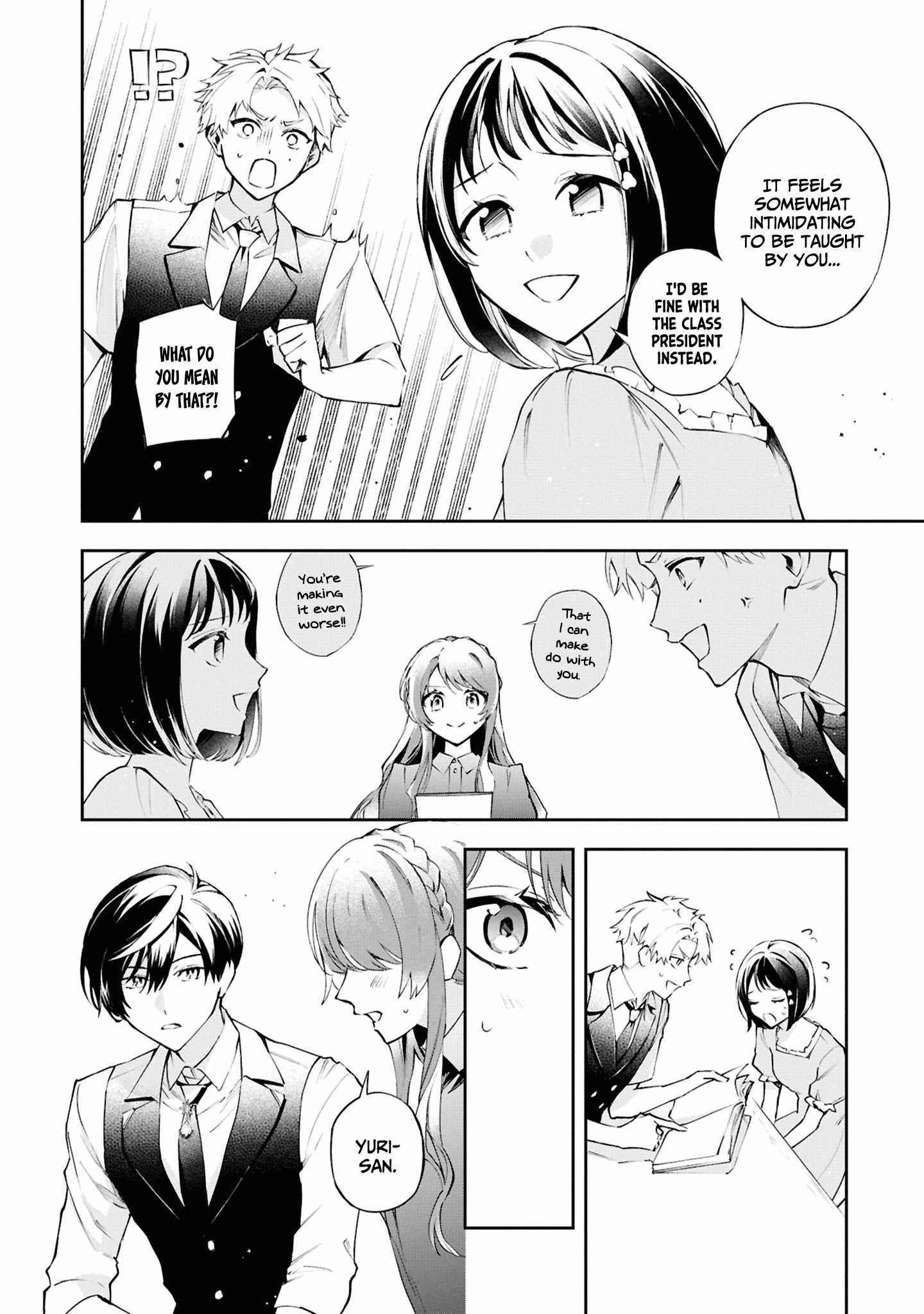 If the villainess and the villain were to meet and fall in love ~It seems the shunned heroine who formed a contract with an unnamed spirit is fighting with the nobleman yet again~ Chapter 22 page 15 - 