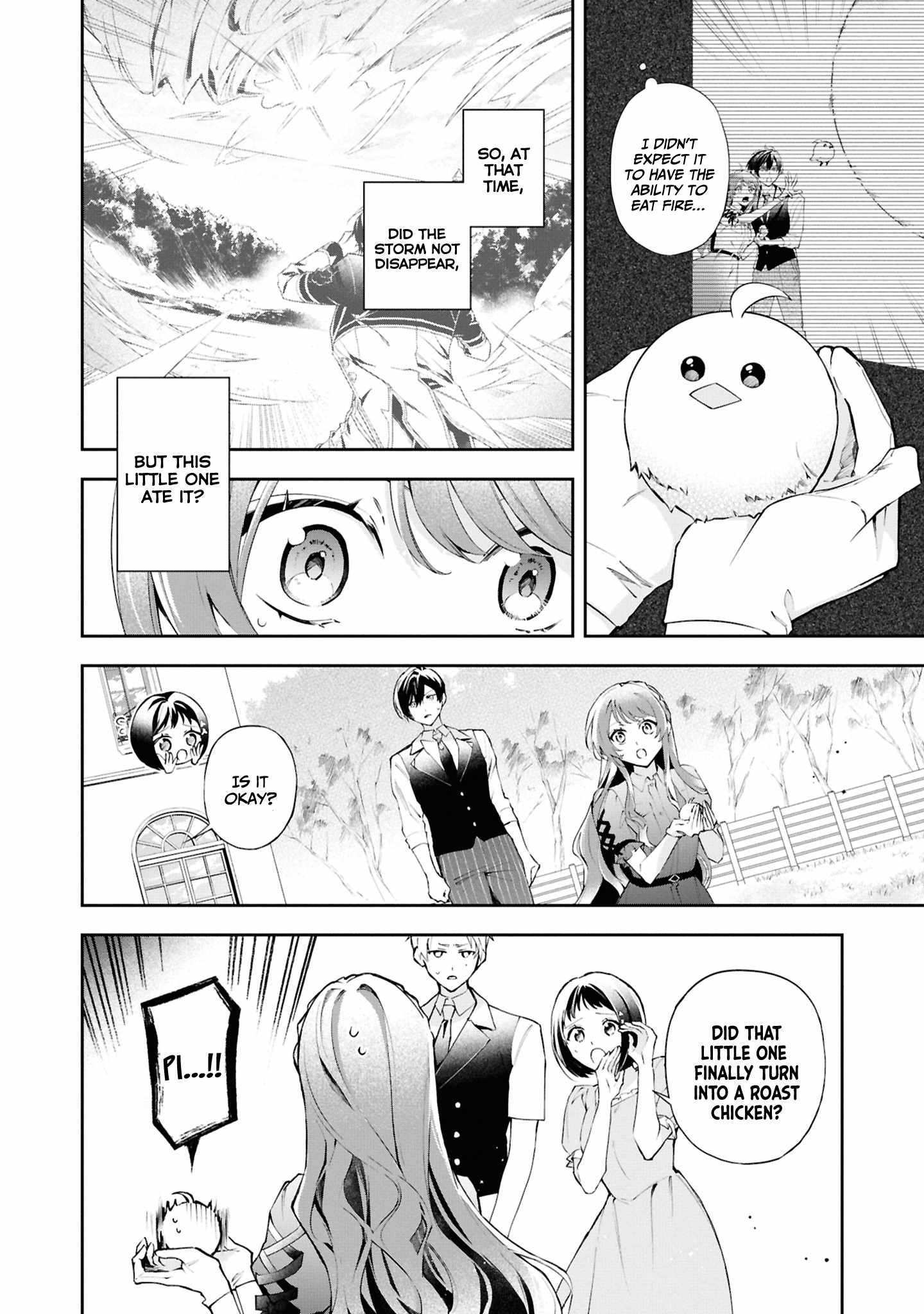 If the villainess and the villain were to meet and fall in love ~It seems the shunned heroine who formed a contract with an unnamed spirit is fighting with the nobleman yet again~ Chapter 22 page 3 - 