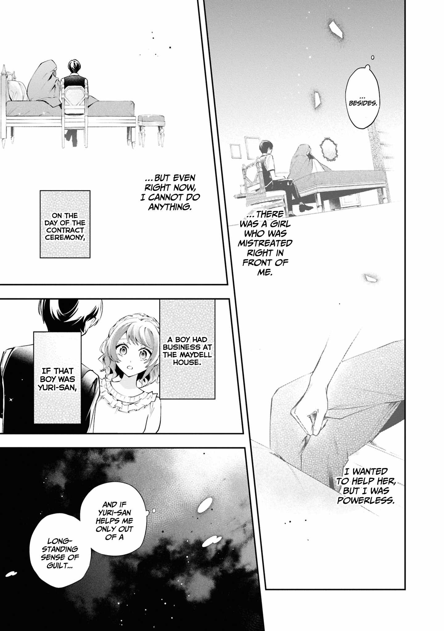 If the villainess and the villain were to meet and fall in love ~It seems the shunned heroine who formed a contract with an unnamed spirit is fighting with the nobleman yet again~ Chapter 22 page 24 - 