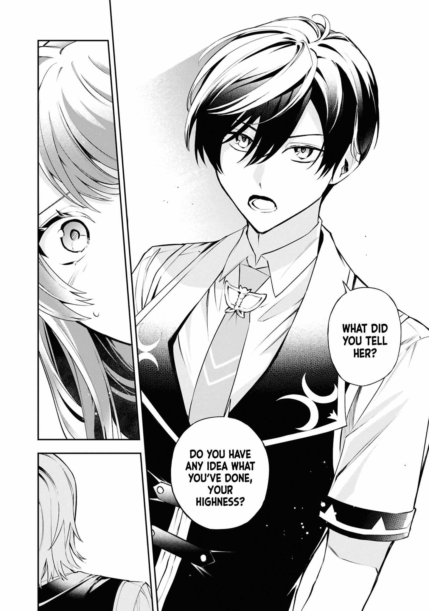 If the villainess and the villain were to meet and fall in love ~It seems the shunned heroine who formed a contract with an unnamed spirit is fighting with the nobleman yet again~ Chapter 23 page 29 - 