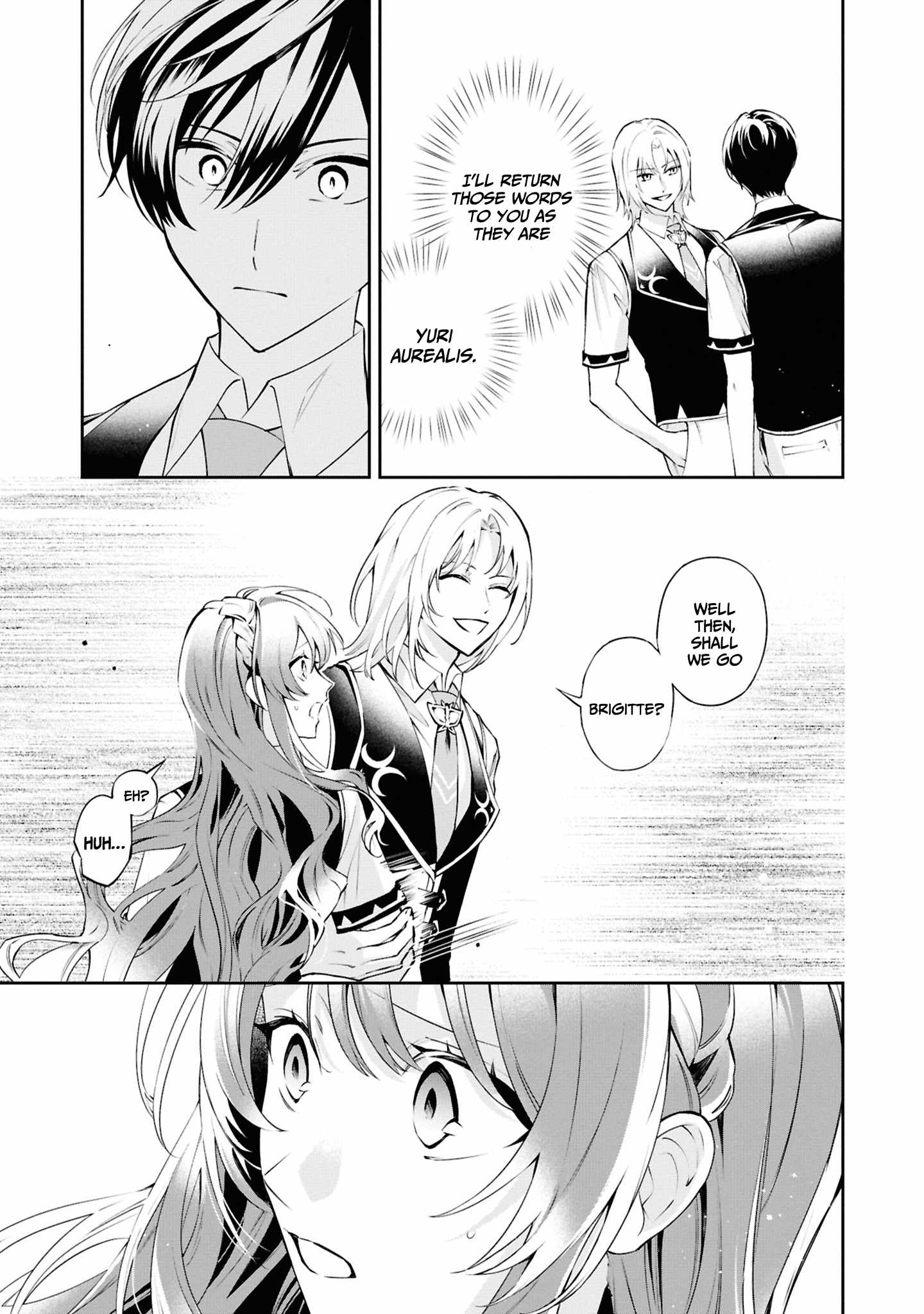 If the villainess and the villain were to meet and fall in love ~It seems the shunned heroine who formed a contract with an unnamed spirit is fighting with the nobleman yet again~ Chapter 24 page 2 - 
