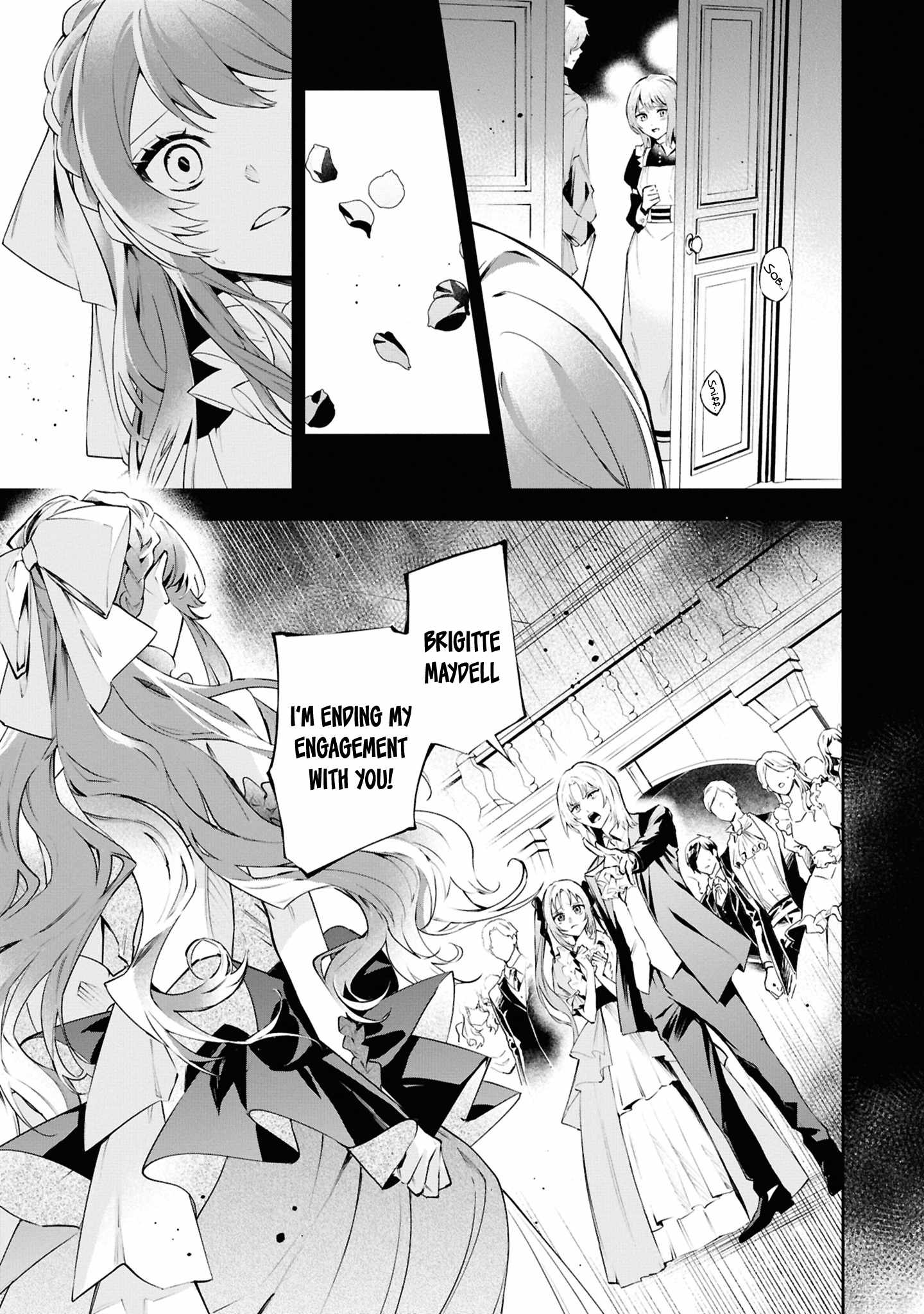 If the villainess and the villain were to meet and fall in love ~It seems the shunned heroine who formed a contract with an unnamed spirit is fighting with the nobleman yet again~ Chapter 24 page 12 - 