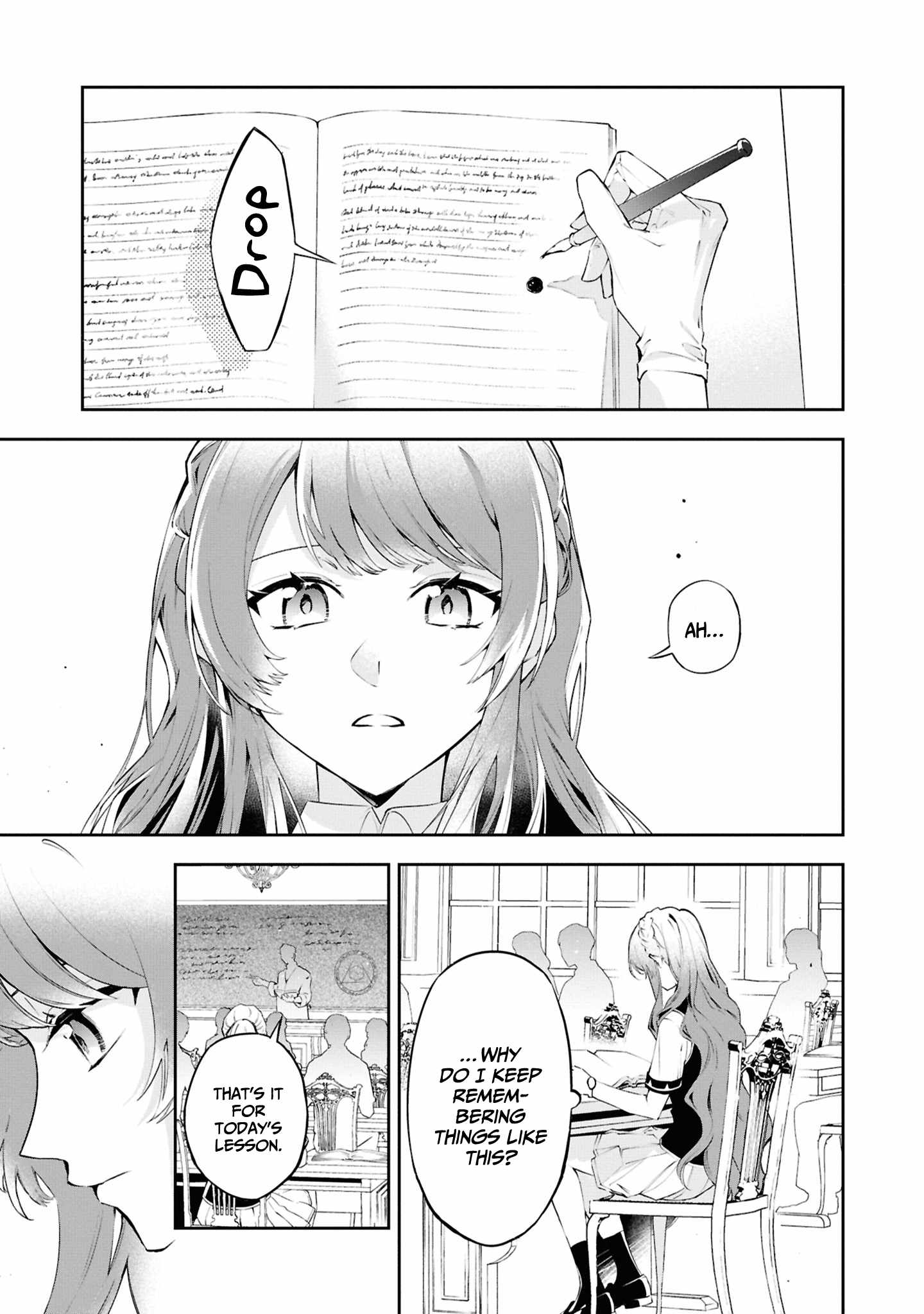 If the villainess and the villain were to meet and fall in love ~It seems the shunned heroine who formed a contract with an unnamed spirit is fighting with the nobleman yet again~ Chapter 24 page 14 - 