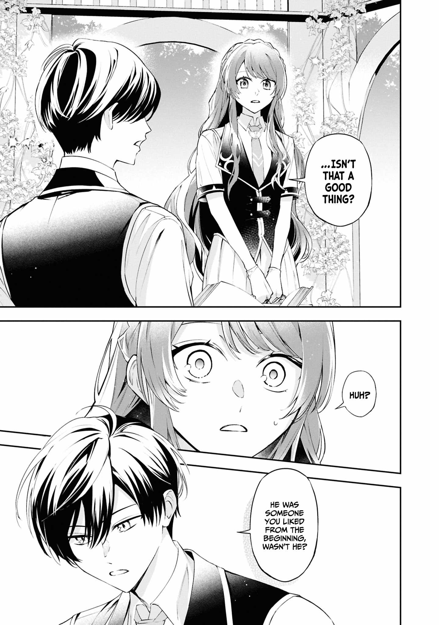 If the villainess and the villain were to meet and fall in love ~It seems the shunned heroine who formed a contract with an unnamed spirit is fighting with the nobleman yet again~ Chapter 24 page 20 - 