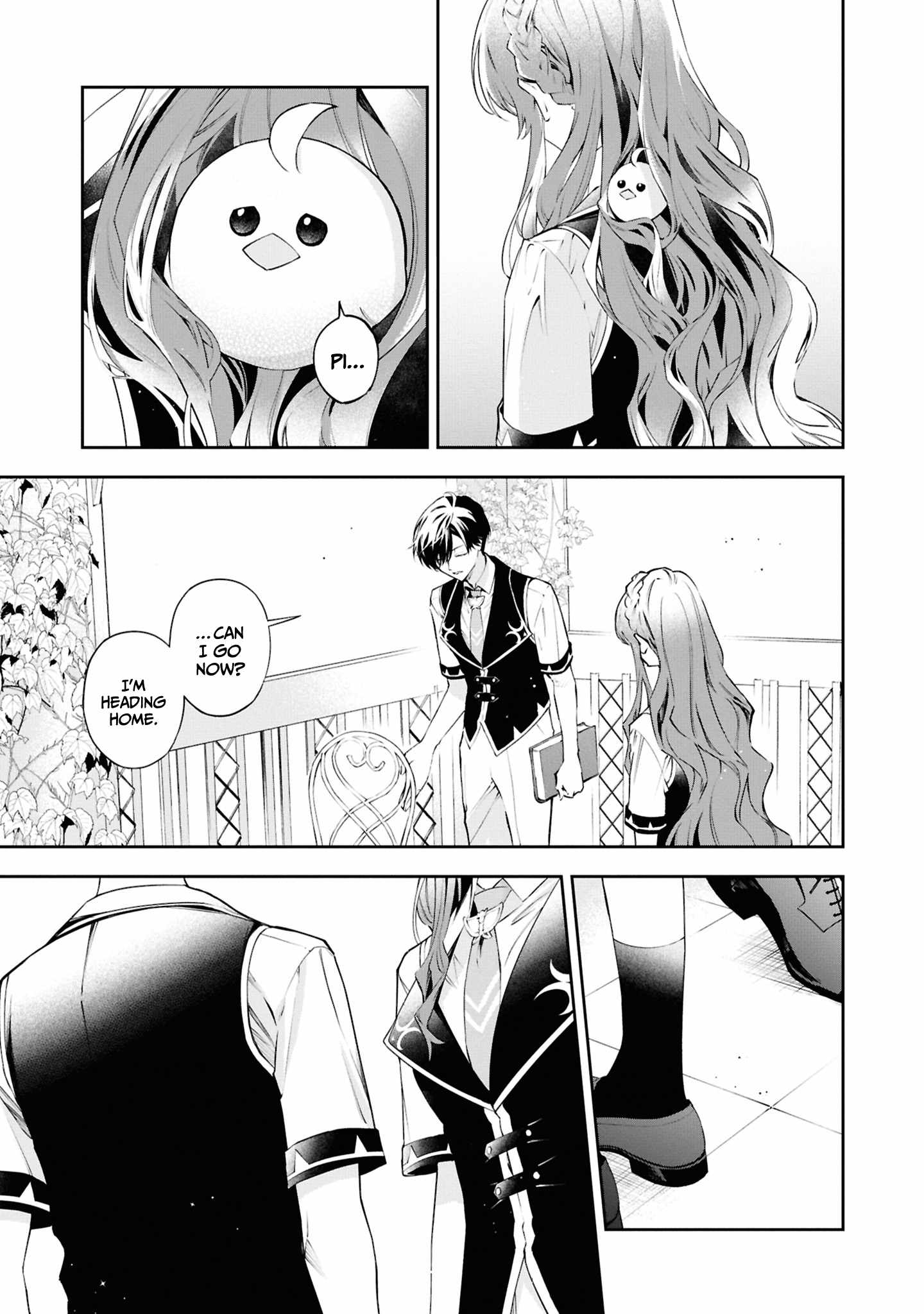 If the villainess and the villain were to meet and fall in love ~It seems the shunned heroine who formed a contract with an unnamed spirit is fighting with the nobleman yet again~ Chapter 24 page 22 - 