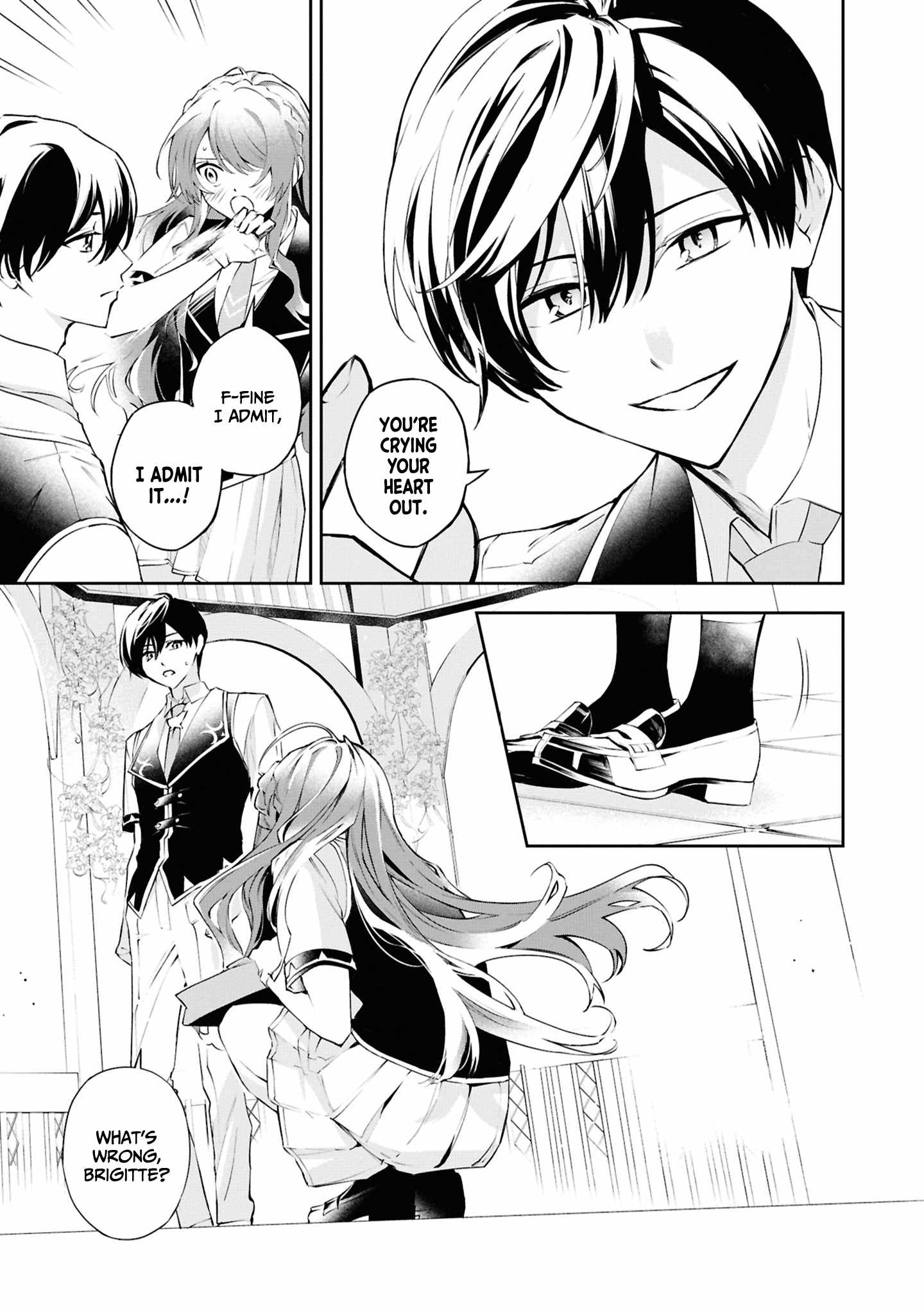 If the villainess and the villain were to meet and fall in love ~It seems the shunned heroine who formed a contract with an unnamed spirit is fighting with the nobleman yet again~ Chapter 24 page 28 - 