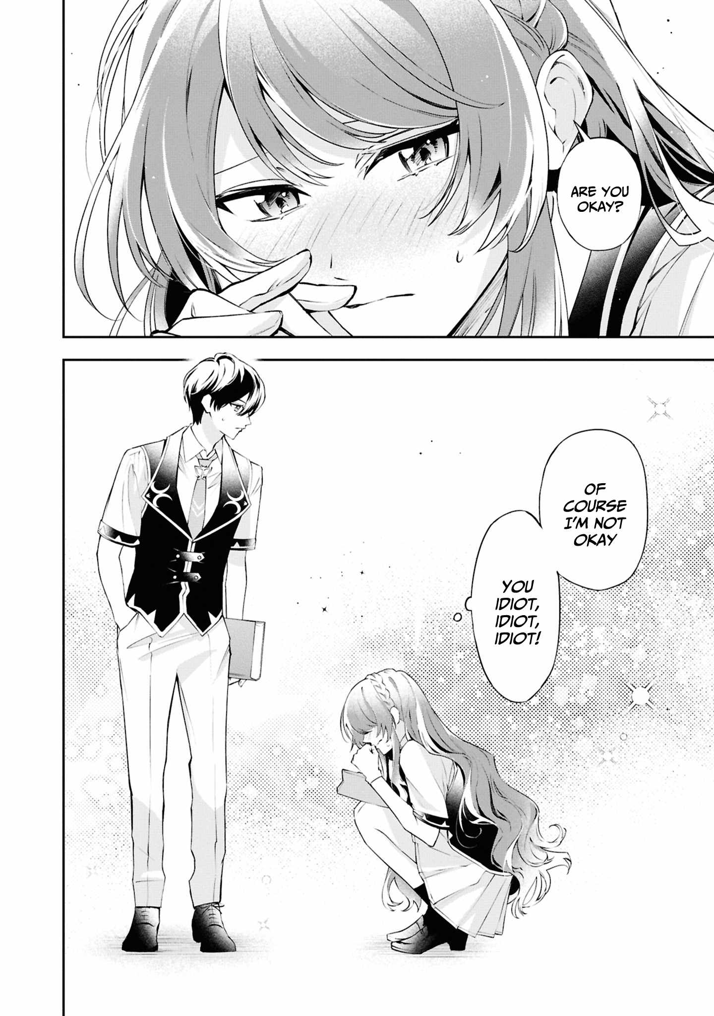 If the villainess and the villain were to meet and fall in love ~It seems the shunned heroine who formed a contract with an unnamed spirit is fighting with the nobleman yet again~ Chapter 24 page 29 - 