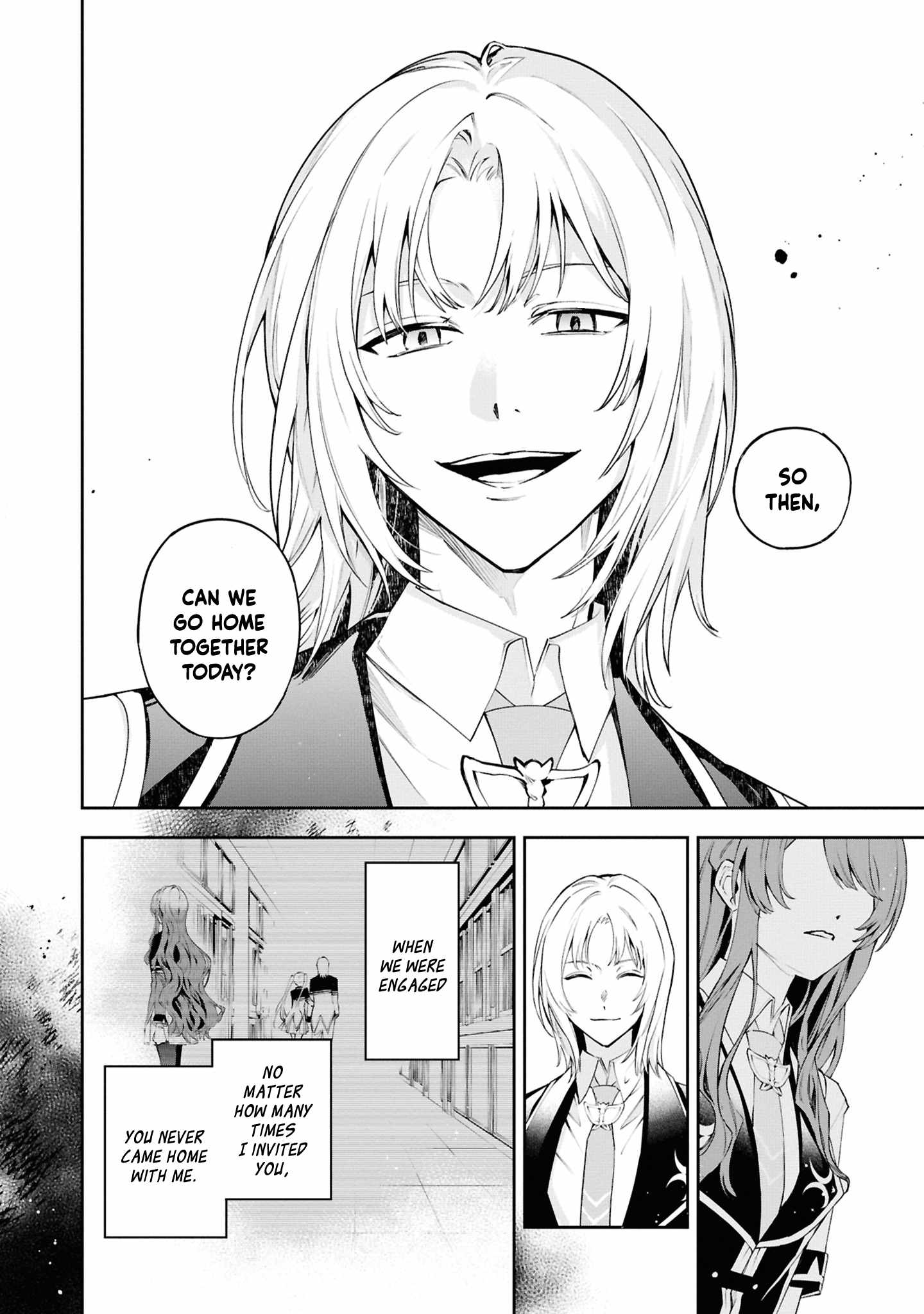 If the villainess and the villain were to meet and fall in love ~It seems the shunned heroine who formed a contract with an unnamed spirit is fighting with the nobleman yet again~ Chapter 25 page 13 - 