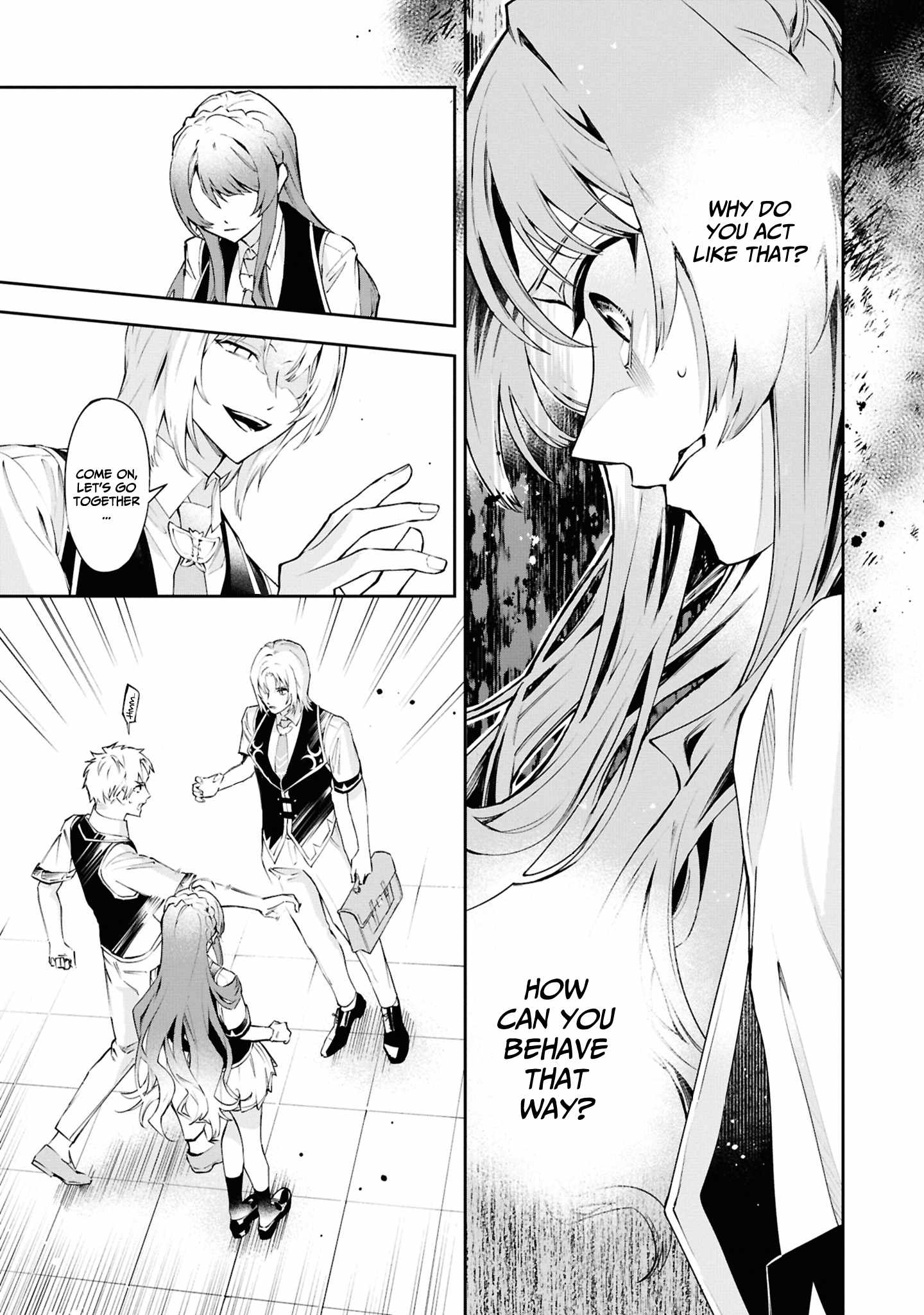 If the villainess and the villain were to meet and fall in love ~It seems the shunned heroine who formed a contract with an unnamed spirit is fighting with the nobleman yet again~ Chapter 25 page 14 - 