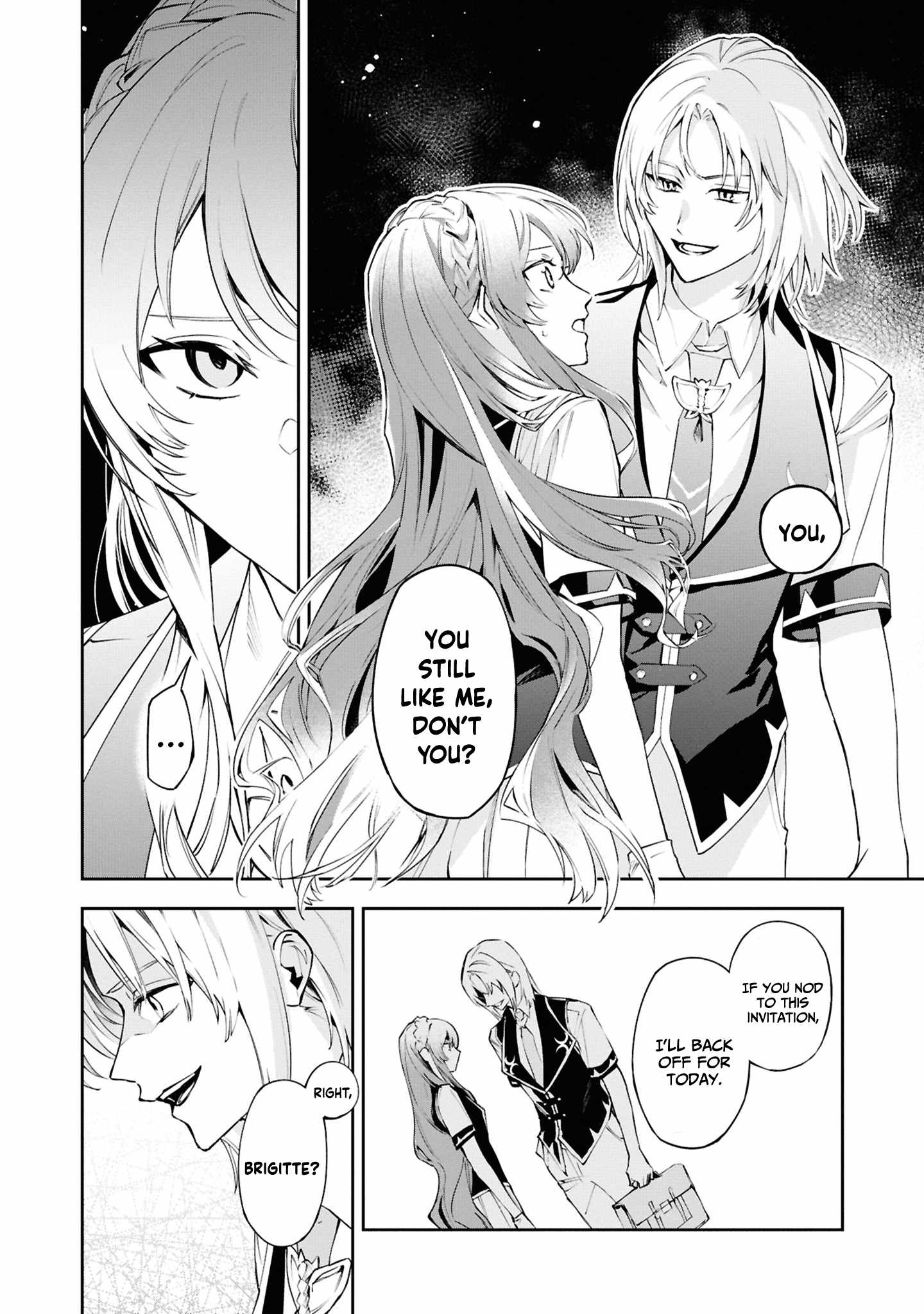 If the villainess and the villain were to meet and fall in love ~It seems the shunned heroine who formed a contract with an unnamed spirit is fighting with the nobleman yet again~ Chapter 25 page 19 - 