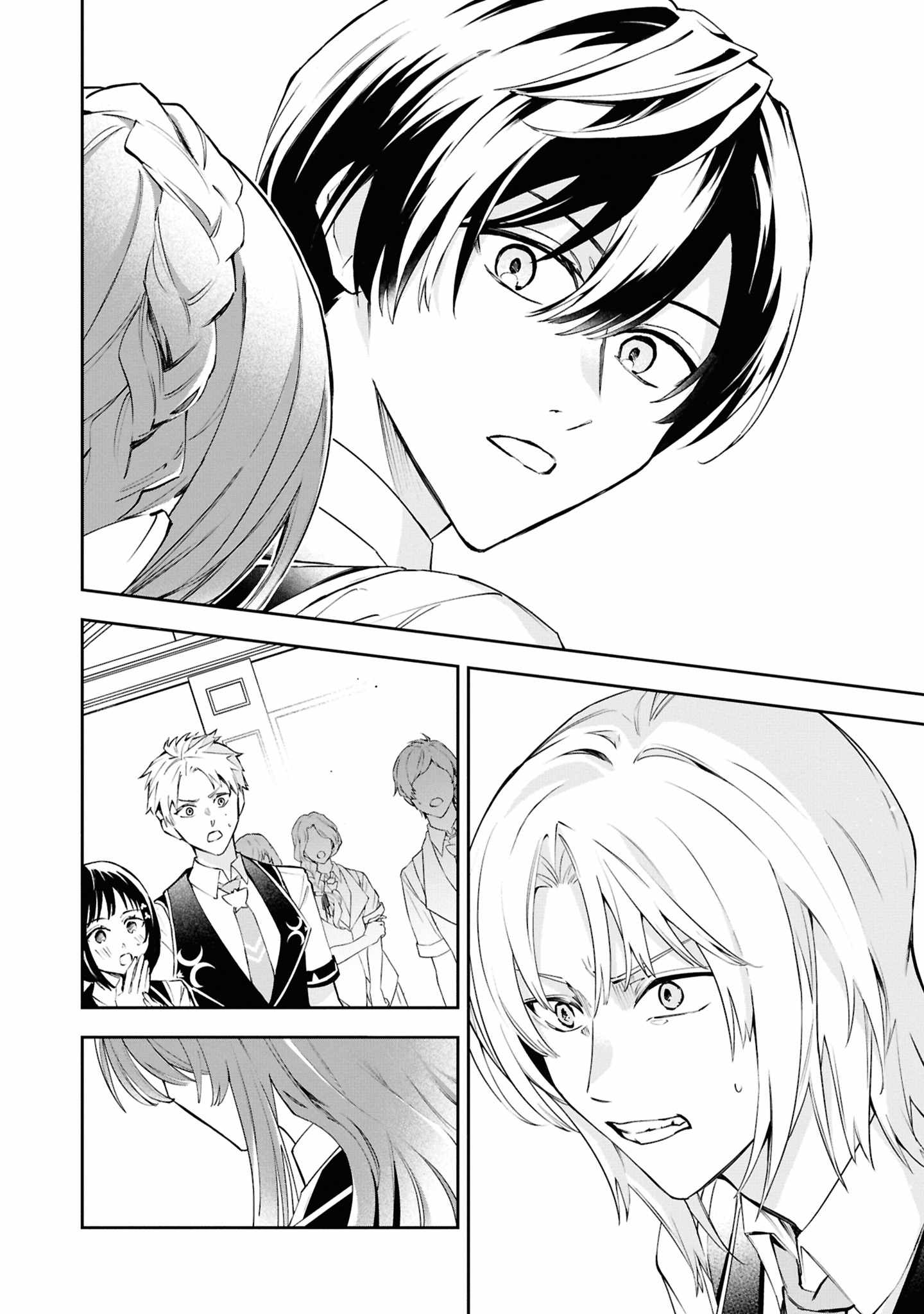 If the villainess and the villain were to meet and fall in love ~It seems the shunned heroine who formed a contract with an unnamed spirit is fighting with the nobleman yet again~ Chapter 25 page 28 - 