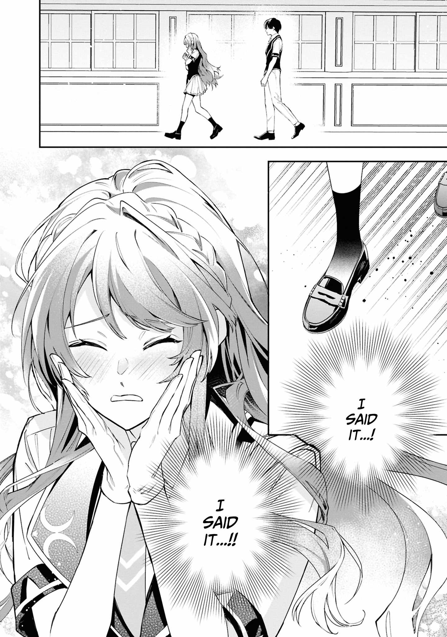 If the villainess and the villain were to meet and fall in love ~It seems the shunned heroine who formed a contract with an unnamed spirit is fighting with the nobleman yet again~ Chapter 25 page 30 - 