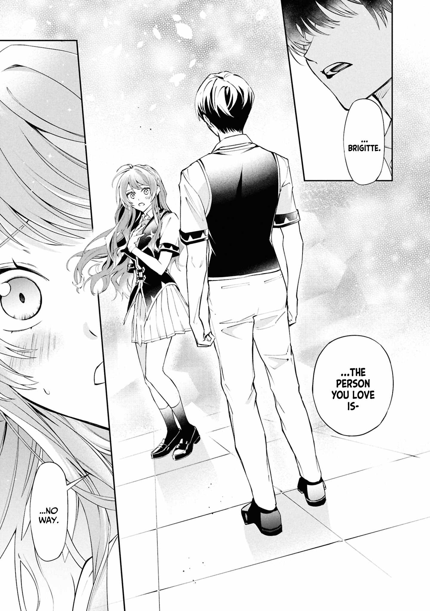 If the villainess and the villain were to meet and fall in love ~It seems the shunned heroine who formed a contract with an unnamed spirit is fighting with the nobleman yet again~ Chapter 26 page 2 - 