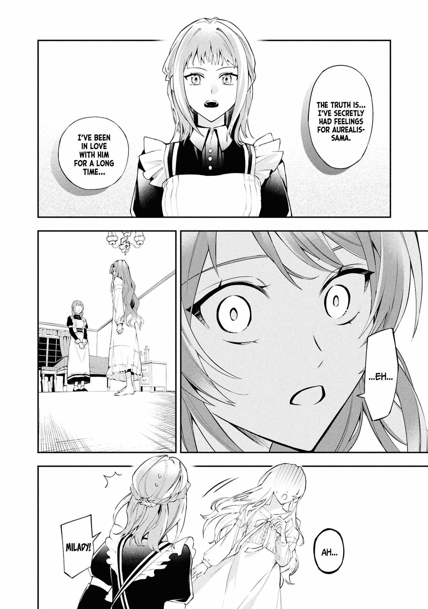If the villainess and the villain were to meet and fall in love ~It seems the shunned heroine who formed a contract with an unnamed spirit is fighting with the nobleman yet again~ Chapter 26 page 11 - 