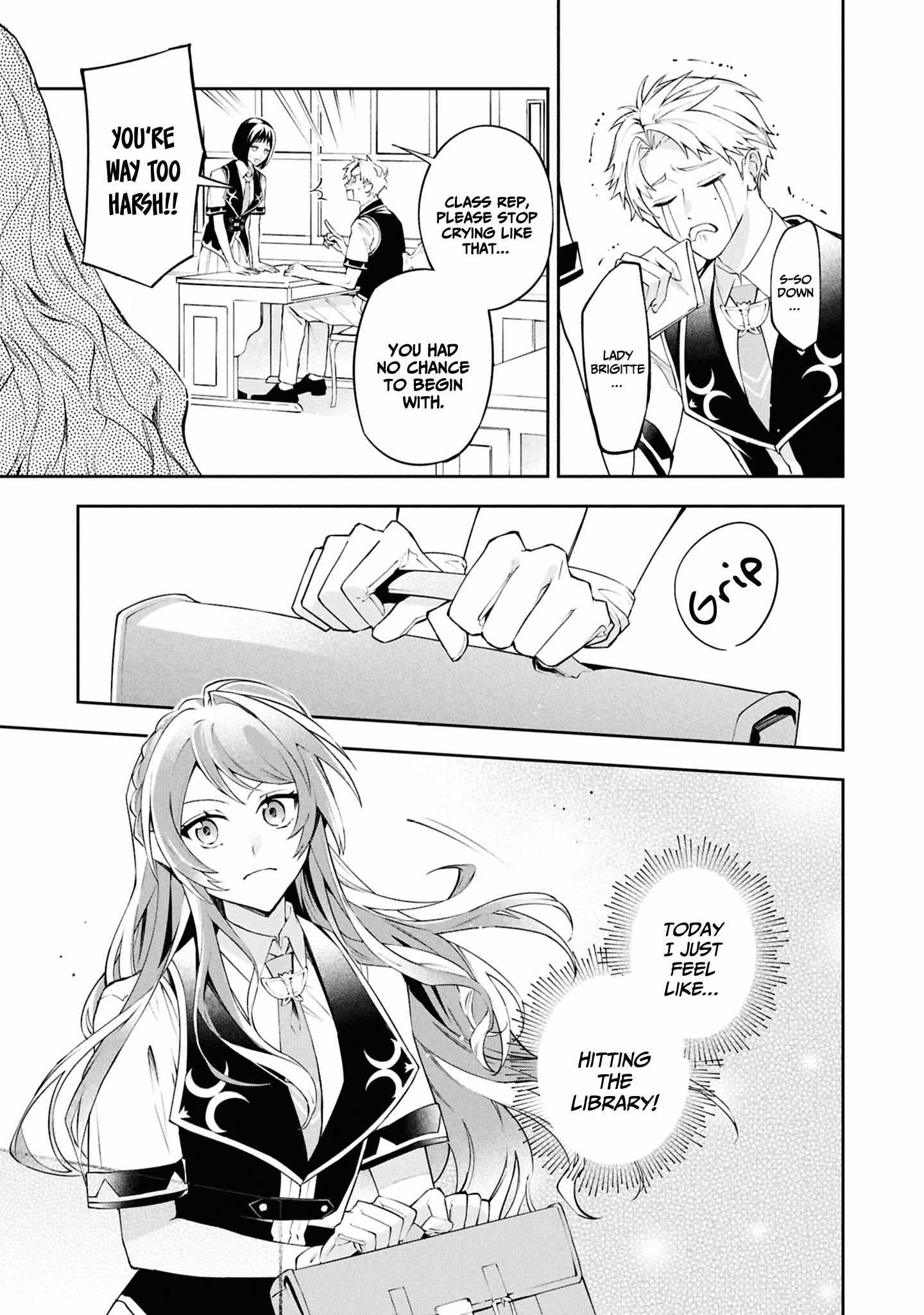 If the villainess and the villain were to meet and fall in love ~It seems the shunned heroine who formed a contract with an unnamed spirit is fighting with the nobleman yet again~ Chapter 26 page 16 - 