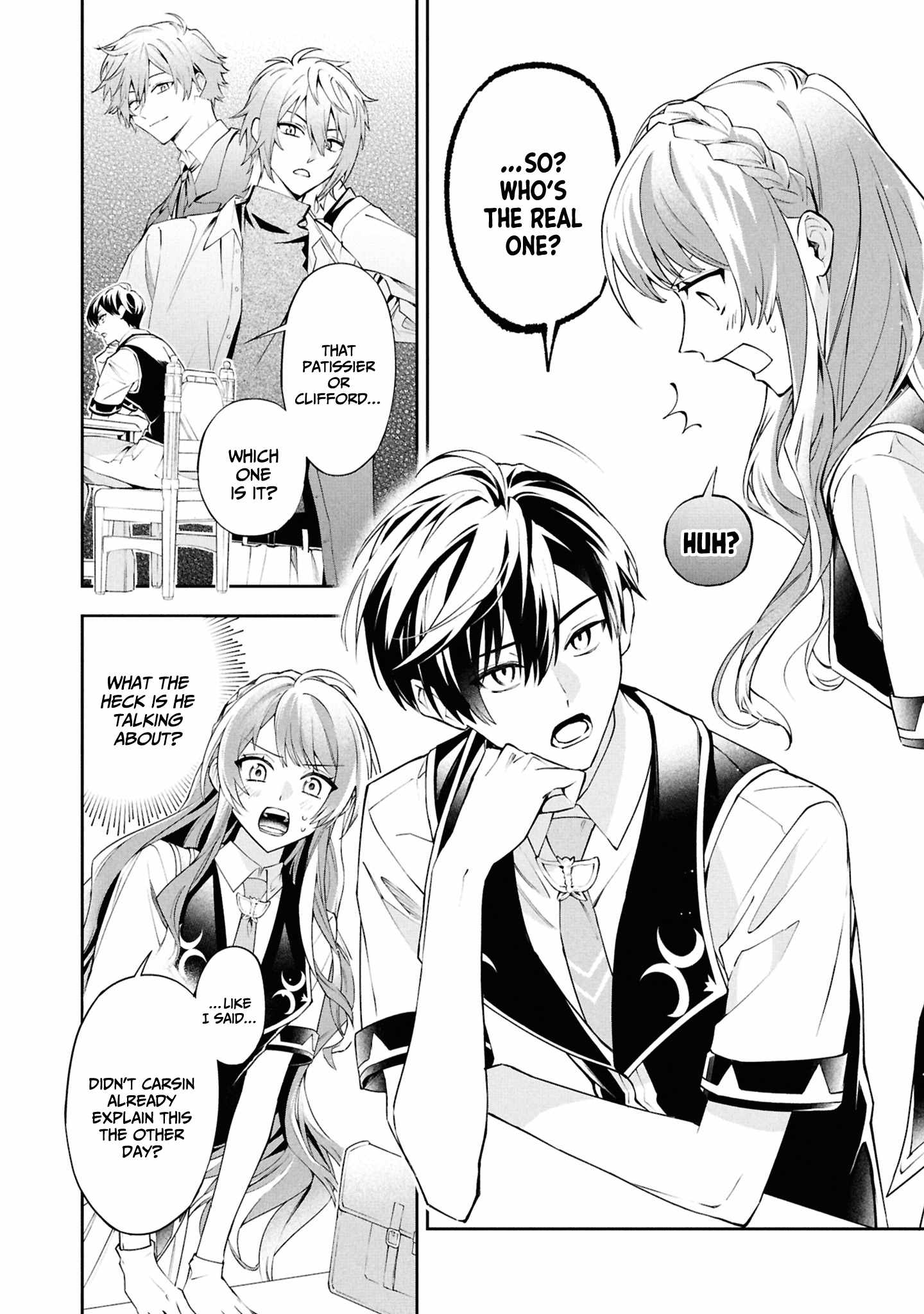 If the villainess and the villain were to meet and fall in love ~It seems the shunned heroine who formed a contract with an unnamed spirit is fighting with the nobleman yet again~ Chapter 26 page 19 - 