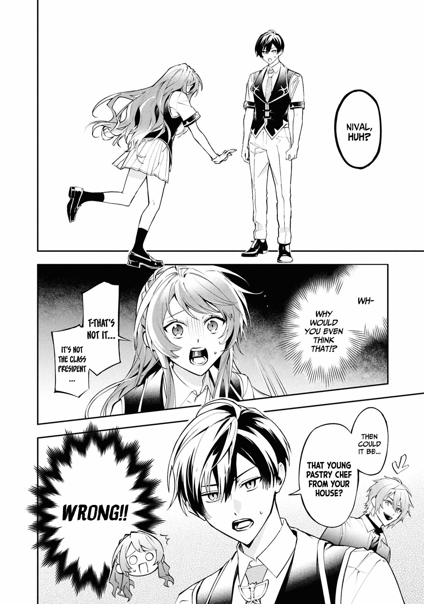 If the villainess and the villain were to meet and fall in love ~It seems the shunned heroine who formed a contract with an unnamed spirit is fighting with the nobleman yet again~ Chapter 26 page 3 - 