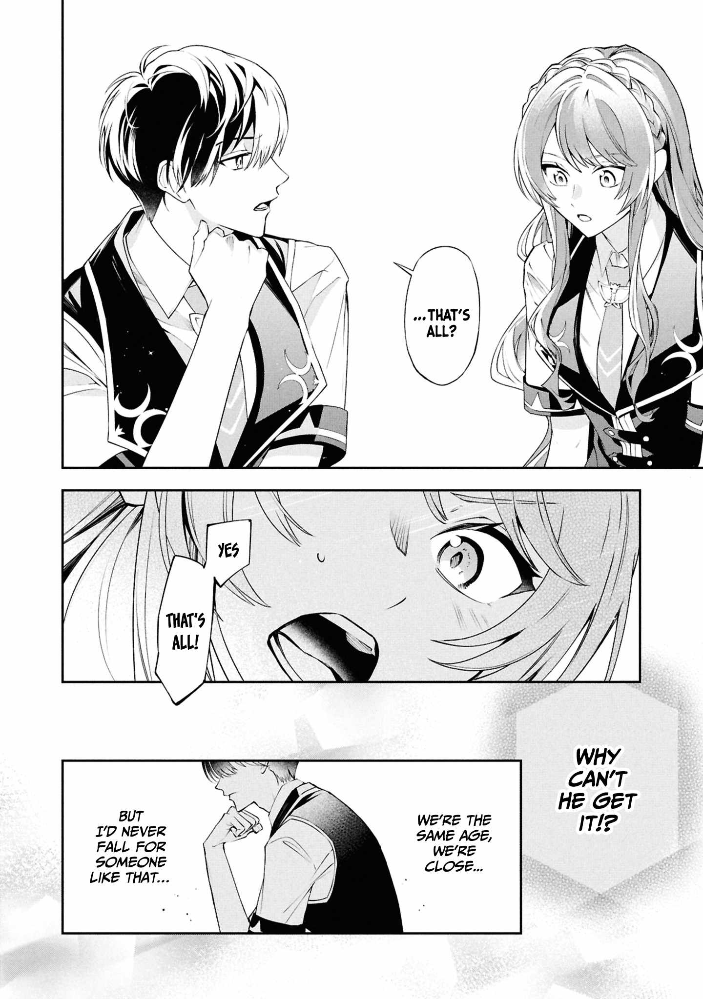 If the villainess and the villain were to meet and fall in love ~It seems the shunned heroine who formed a contract with an unnamed spirit is fighting with the nobleman yet again~ Chapter 26 page 21 - 