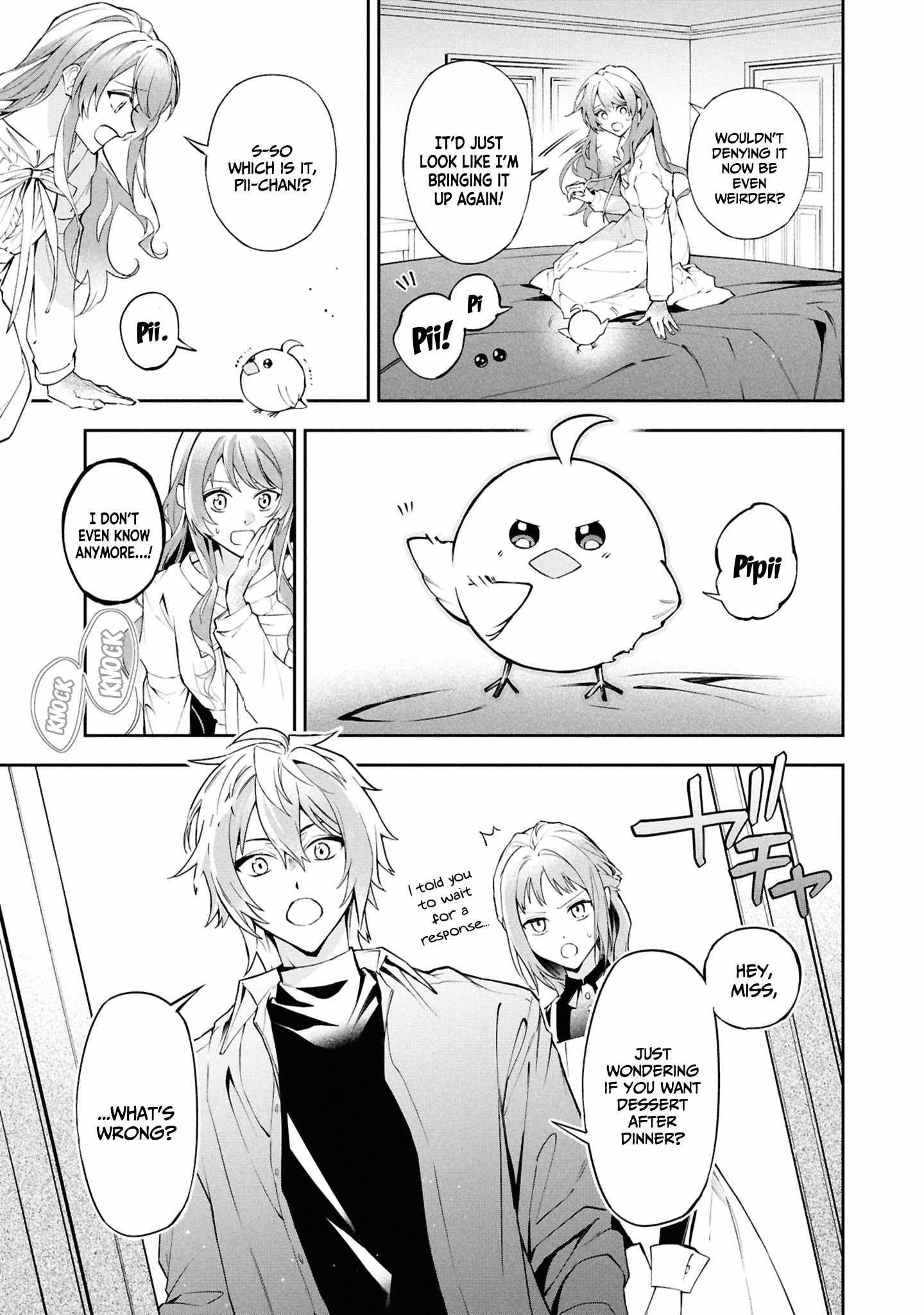 If the villainess and the villain were to meet and fall in love ~It seems the shunned heroine who formed a contract with an unnamed spirit is fighting with the nobleman yet again~ Chapter 26 page 6 - 