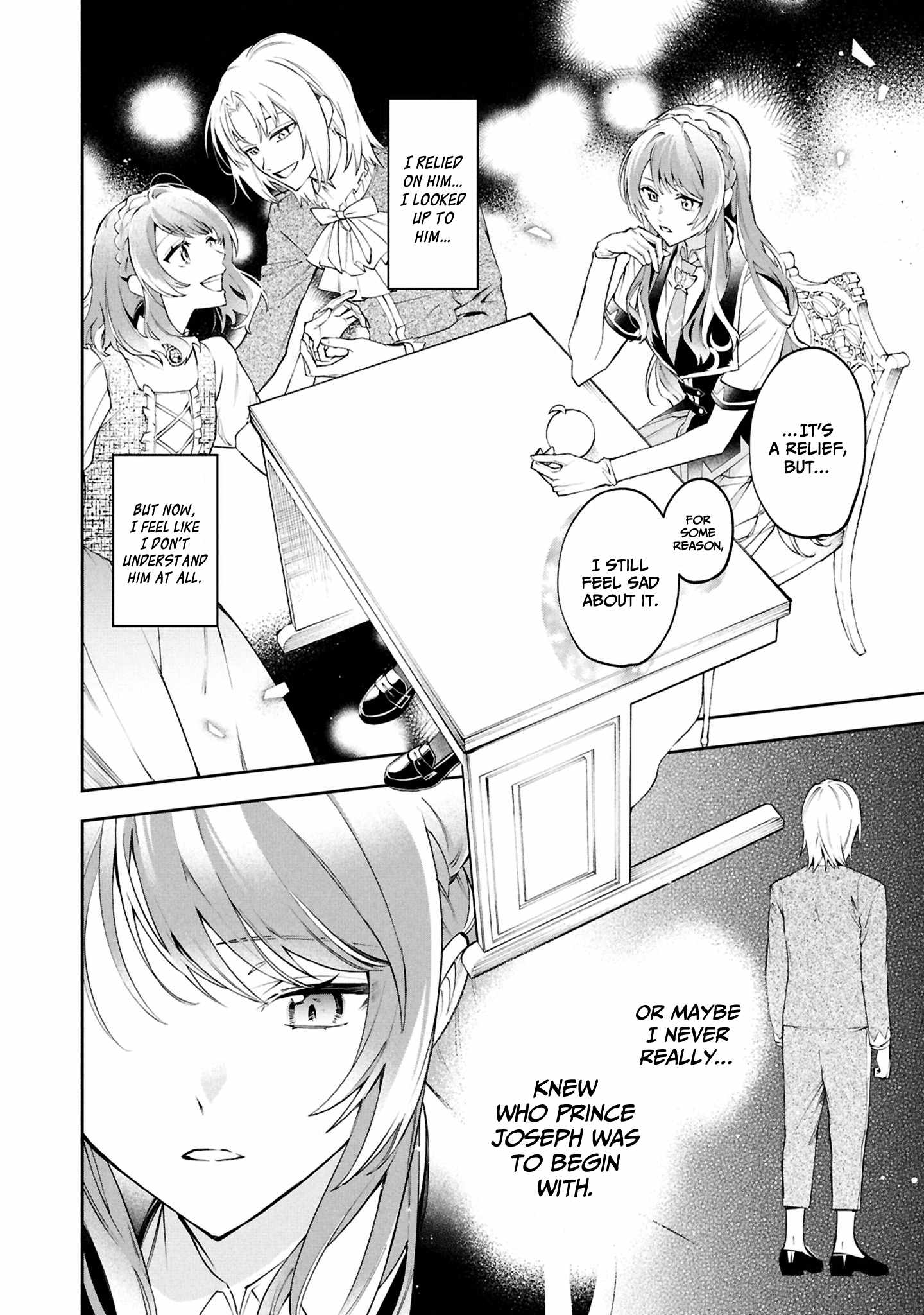 If the villainess and the villain were to meet and fall in love ~It seems the shunned heroine who formed a contract with an unnamed spirit is fighting with the nobleman yet again~ Chapter 27 page 11 - 