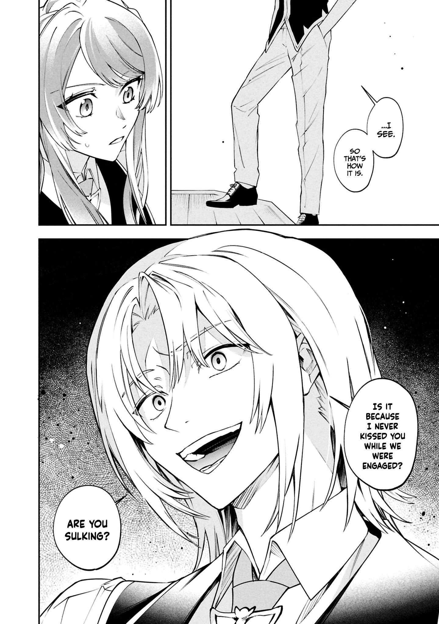 If the villainess and the villain were to meet and fall in love ~It seems the shunned heroine who formed a contract with an unnamed spirit is fighting with the nobleman yet again~ Chapter 27 page 25 - 