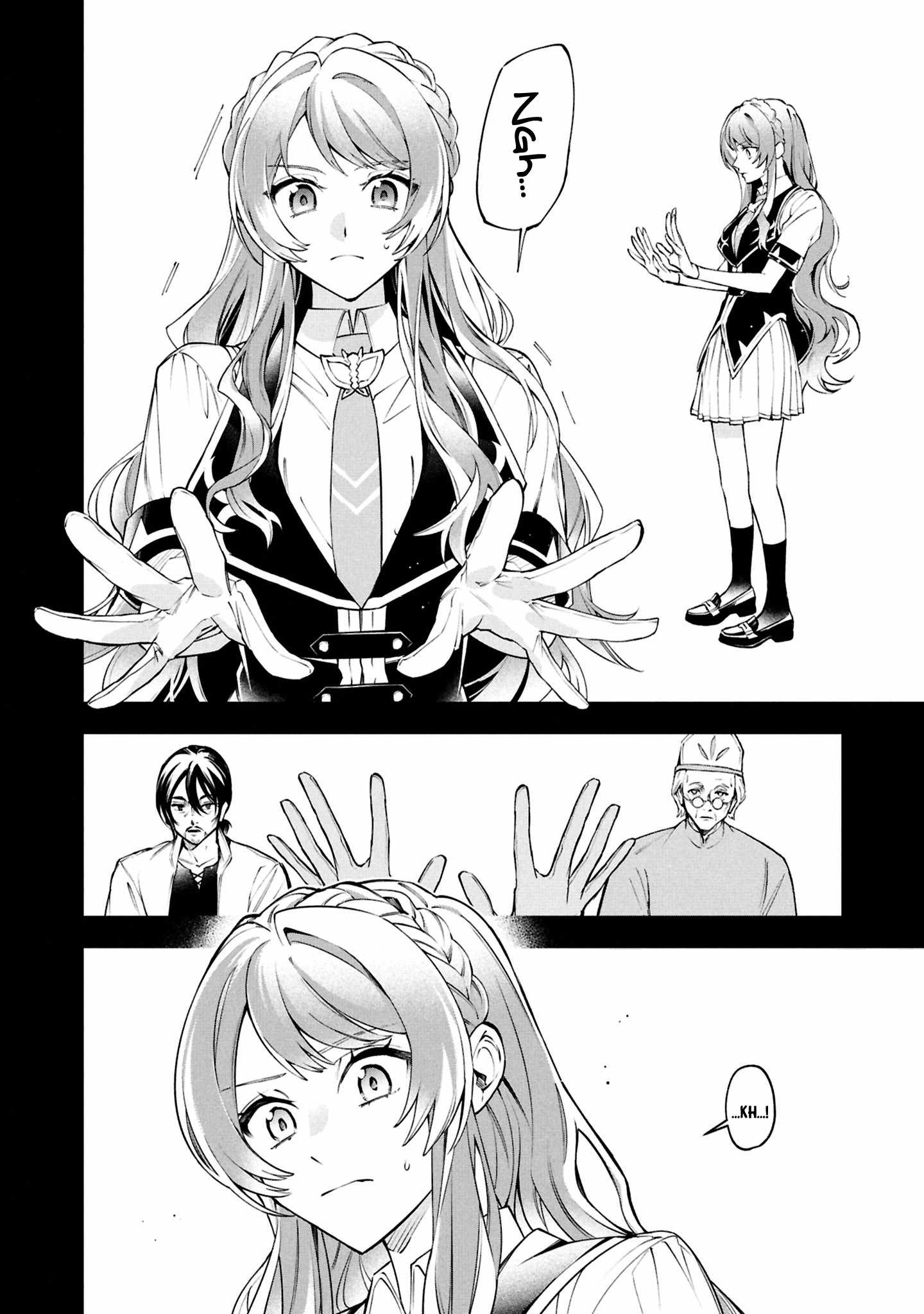 If the villainess and the villain were to meet and fall in love ~It seems the shunned heroine who formed a contract with an unnamed spirit is fighting with the nobleman yet again~ Chapter 27 page 5 - 