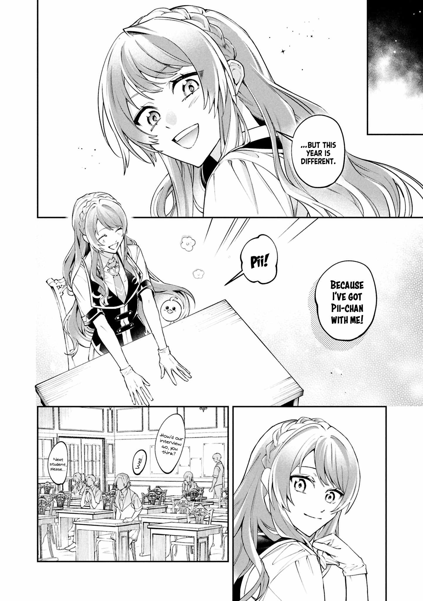 If the villainess and the villain were to meet and fall in love ~It seems the shunned heroine who formed a contract with an unnamed spirit is fighting with the nobleman yet again~ Chapter 27 page 9 - 