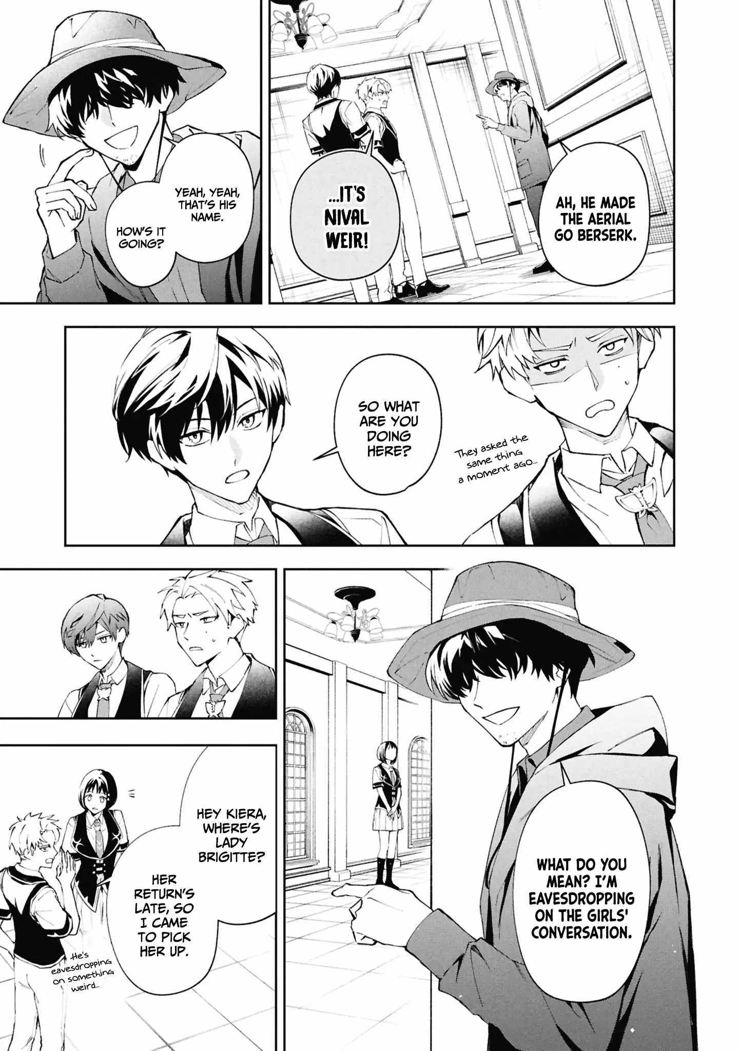 If the villainess and the villain were to meet and fall in love ~It seems the shunned heroine who formed a contract with an unnamed spirit is fighting with the nobleman yet again~ Chapter 30 page 11 - 