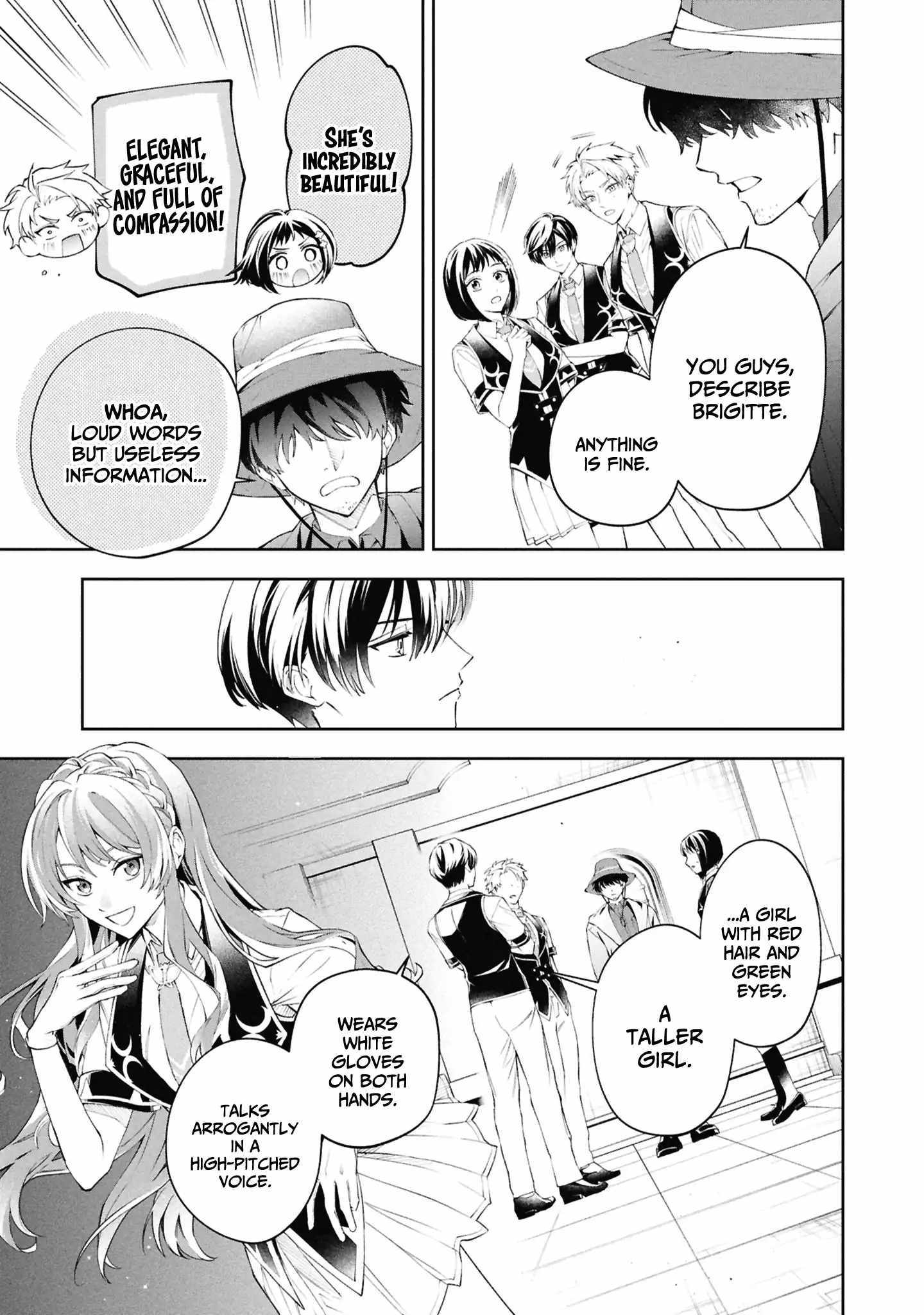 If the villainess and the villain were to meet and fall in love ~It seems the shunned heroine who formed a contract with an unnamed spirit is fighting with the nobleman yet again~ Chapter 30 page 17 - 