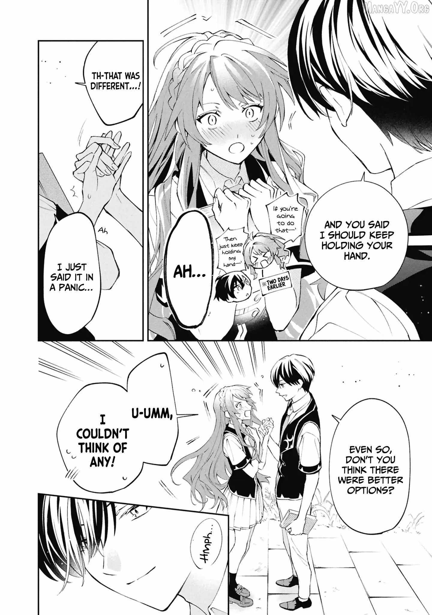 If the villainess and the villain were to meet and fall in love ~It seems the shunned heroine who formed a contract with an unnamed spirit is fighting with the nobleman yet again~ Chapter 32 page 24 - 