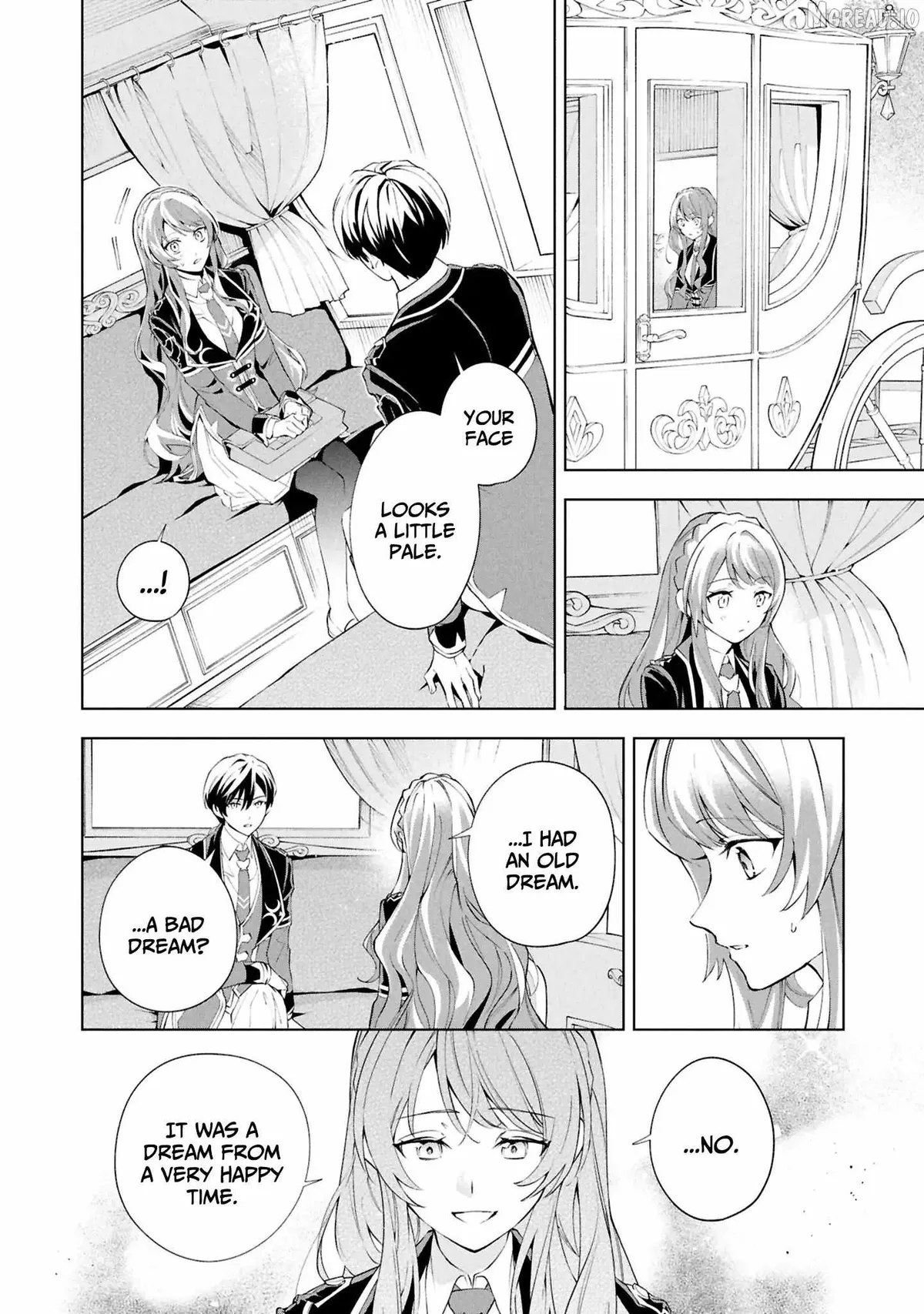 If the villainess and the villain were to meet and fall in love ~It seems the shunned heroine who formed a contract with an unnamed spirit is fighting with the nobleman yet again~ Chapter 34 page 23 - 