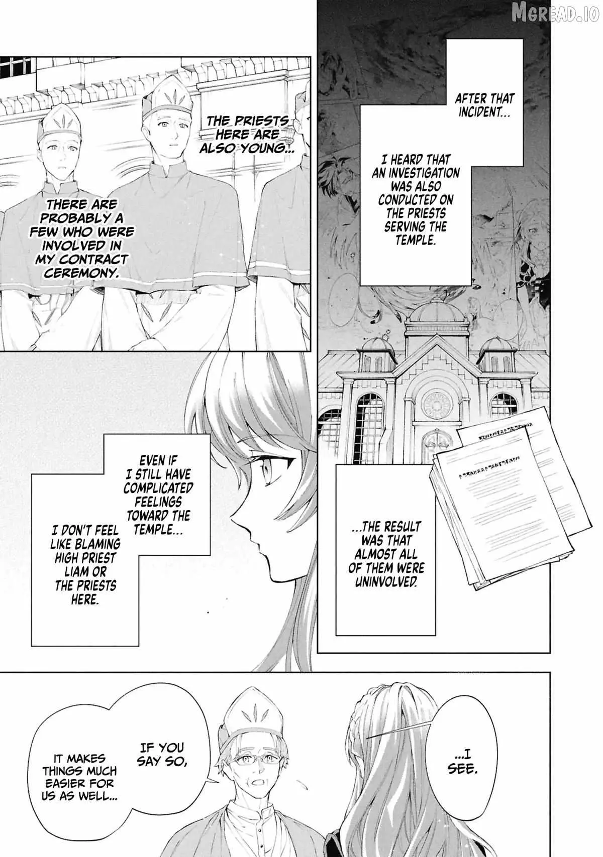 If the villainess and the villain were to meet and fall in love ~It seems the shunned heroine who formed a contract with an unnamed spirit is fighting with the nobleman yet again~ Chapter 35 page 12 - 