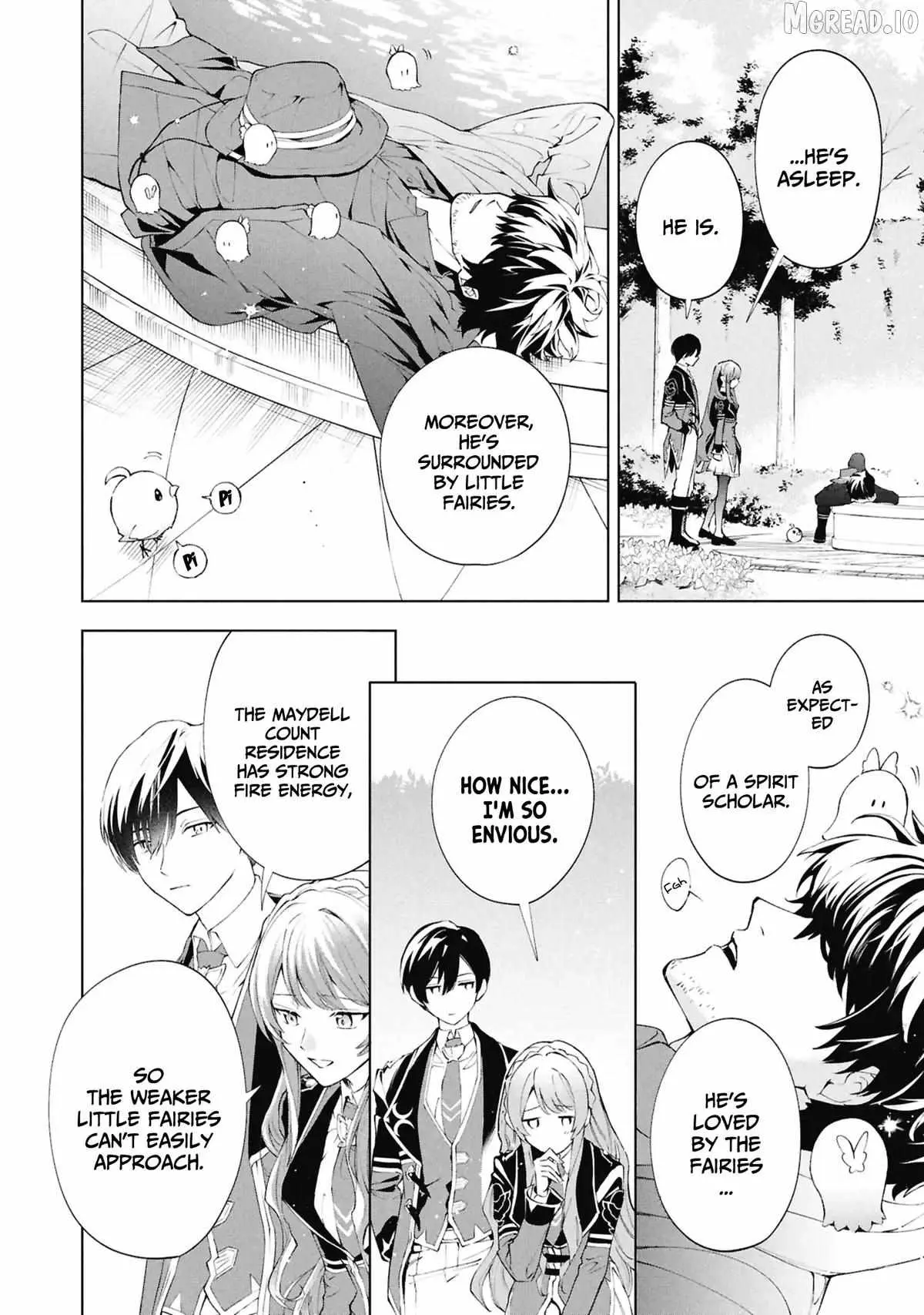 If the villainess and the villain were to meet and fall in love ~It seems the shunned heroine who formed a contract with an unnamed spirit is fighting with the nobleman yet again~ Chapter 35 page 19 - 