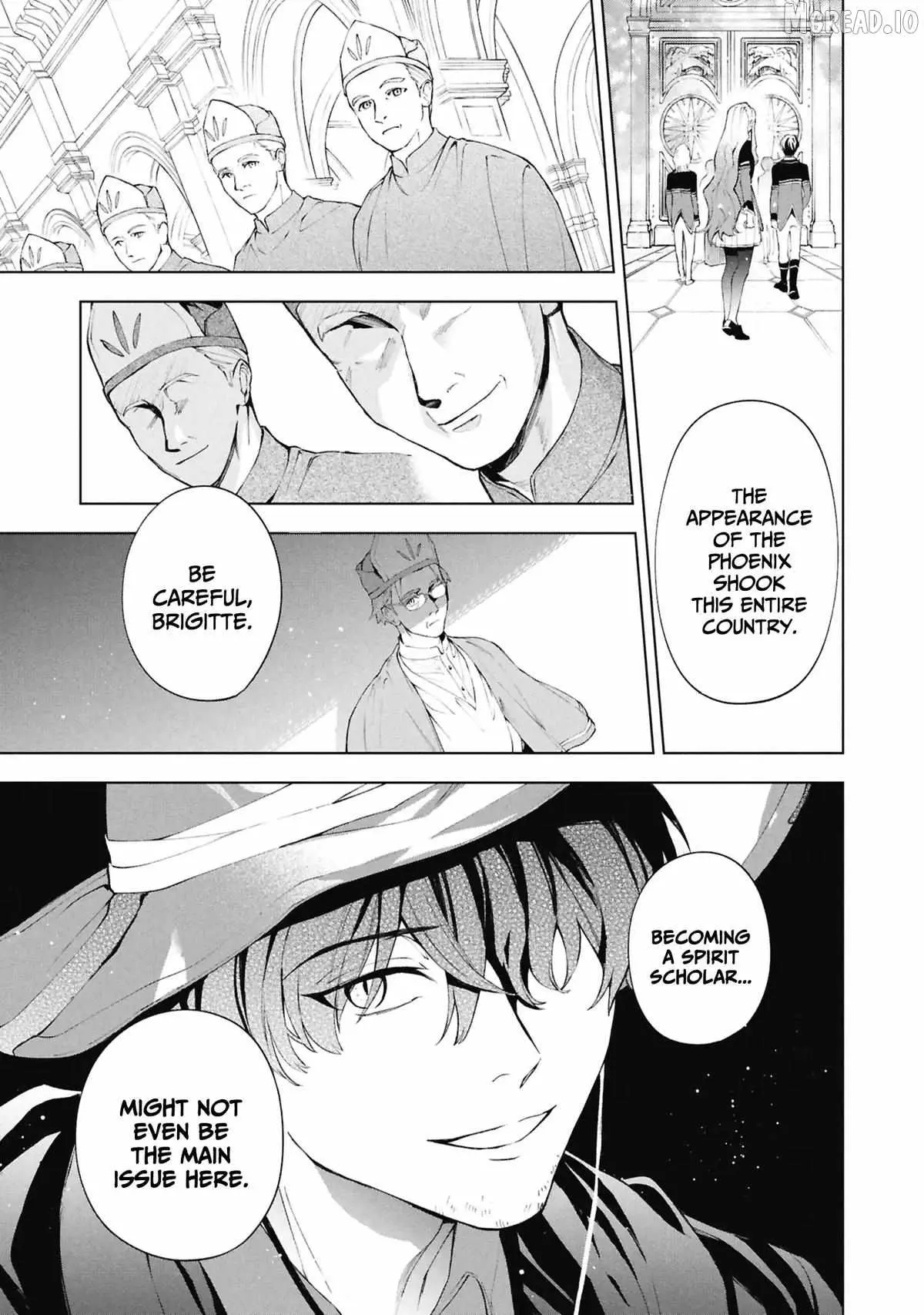 If the villainess and the villain were to meet and fall in love ~It seems the shunned heroine who formed a contract with an unnamed spirit is fighting with the nobleman yet again~ Chapter 35 page 32 - 