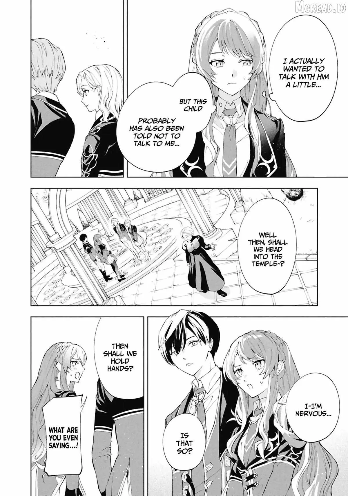 If the villainess and the villain were to meet and fall in love ~It seems the shunned heroine who formed a contract with an unnamed spirit is fighting with the nobleman yet again~ Chapter 35 page 7 - 