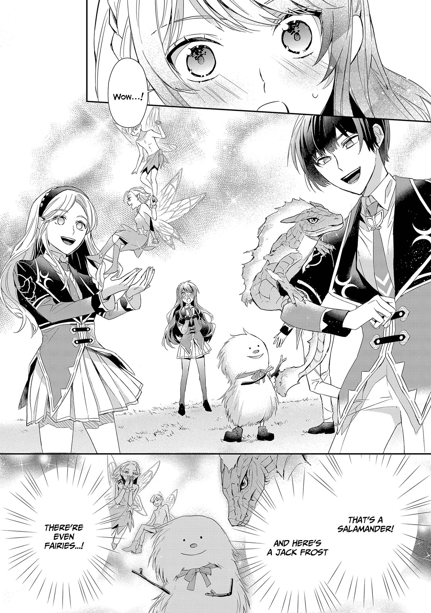 If the villainess and the villain were to meet and fall in love ~It seems the shunned heroine who formed a contract with an unnamed spirit is fighting with the nobleman yet again~ Chapter 5 page 21 - 