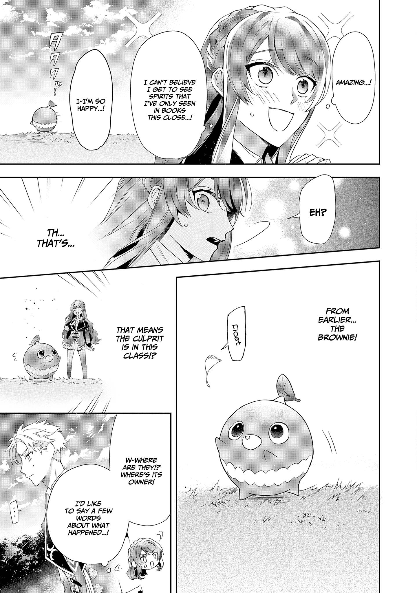 If the villainess and the villain were to meet and fall in love ~It seems the shunned heroine who formed a contract with an unnamed spirit is fighting with the nobleman yet again~ Chapter 5 page 22 - 