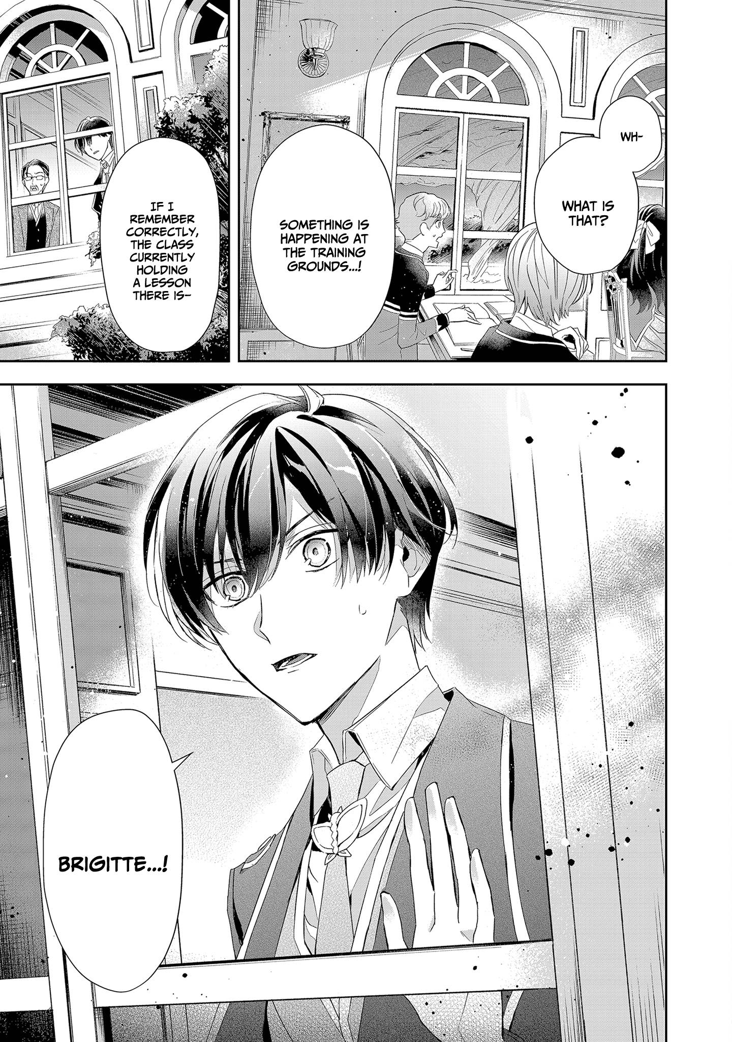 If the villainess and the villain were to meet and fall in love ~It seems the shunned heroine who formed a contract with an unnamed spirit is fighting with the nobleman yet again~ Chapter 5 page 34 - 