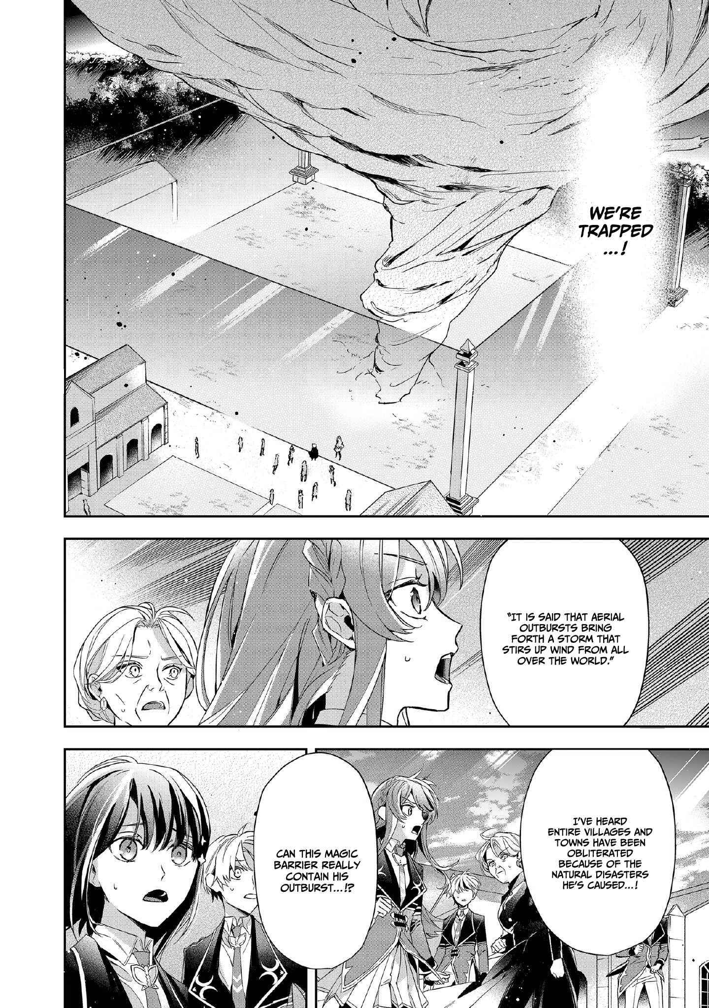 If the villainess and the villain were to meet and fall in love ~It seems the shunned heroine who formed a contract with an unnamed spirit is fighting with the nobleman yet again~ Chapter 6 page 12 - 
