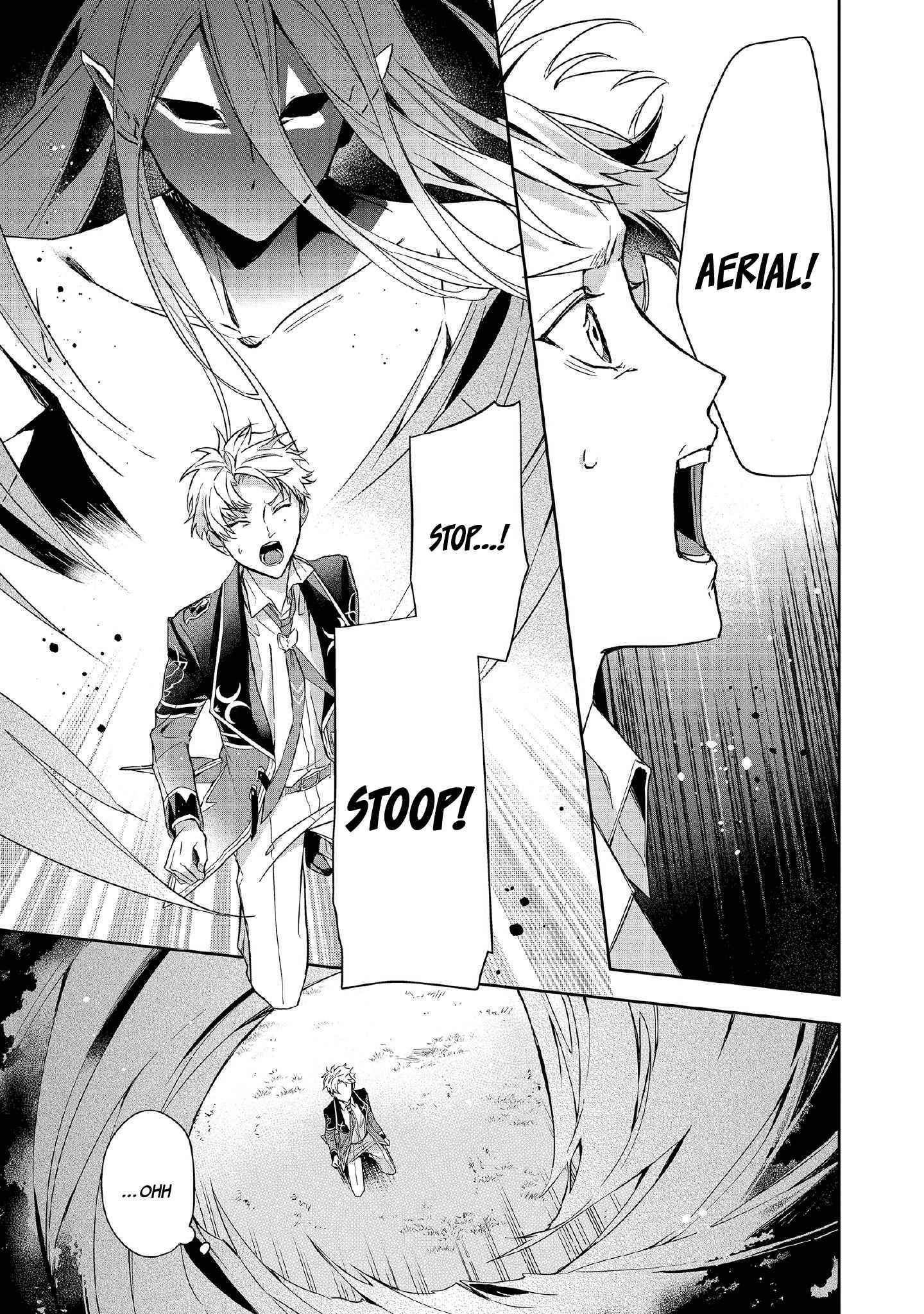 If the villainess and the villain were to meet and fall in love ~It seems the shunned heroine who formed a contract with an unnamed spirit is fighting with the nobleman yet again~ Chapter 6 page 25 - 