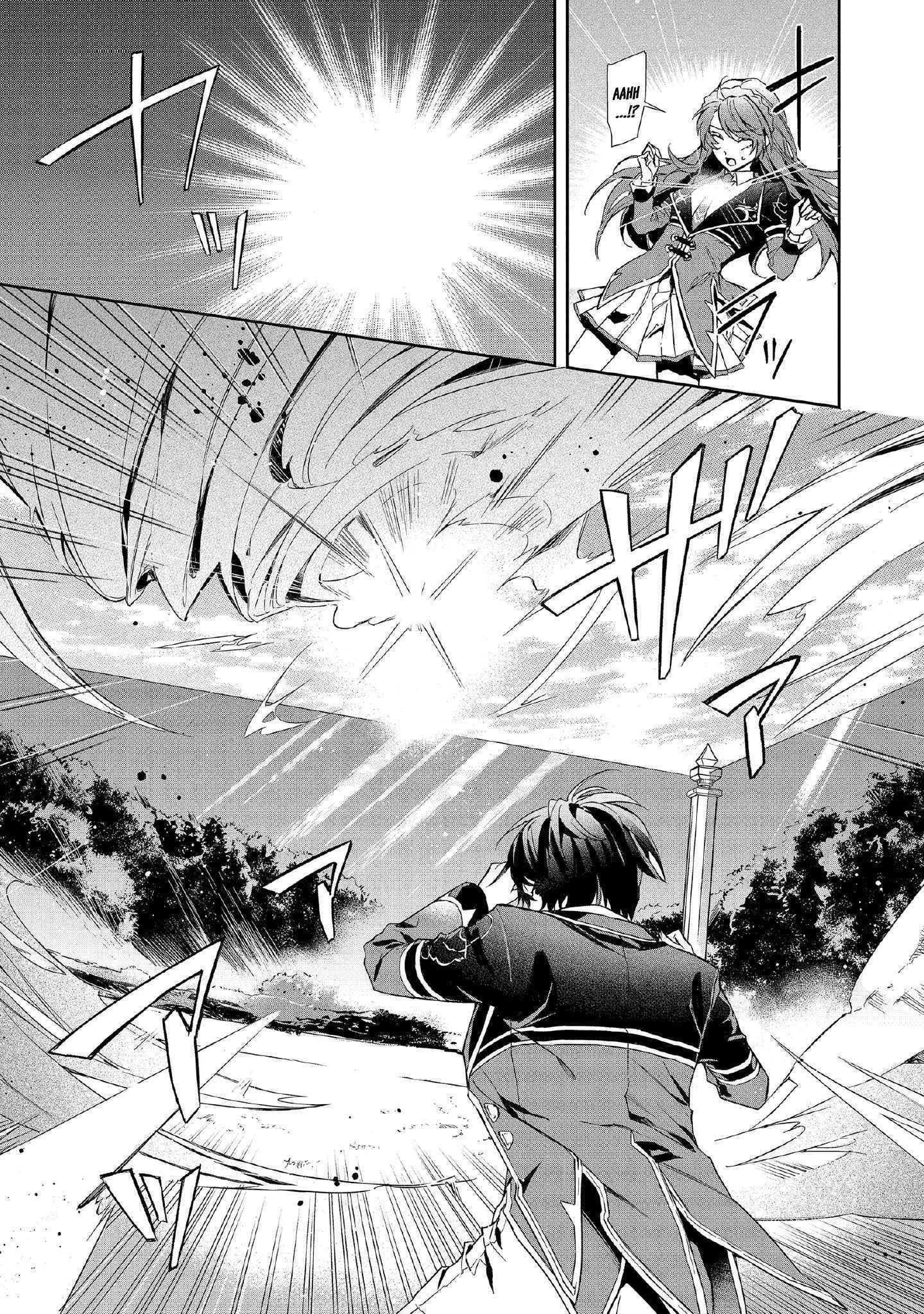 If the villainess and the villain were to meet and fall in love ~It seems the shunned heroine who formed a contract with an unnamed spirit is fighting with the nobleman yet again~ Chapter 6 page 29 - 