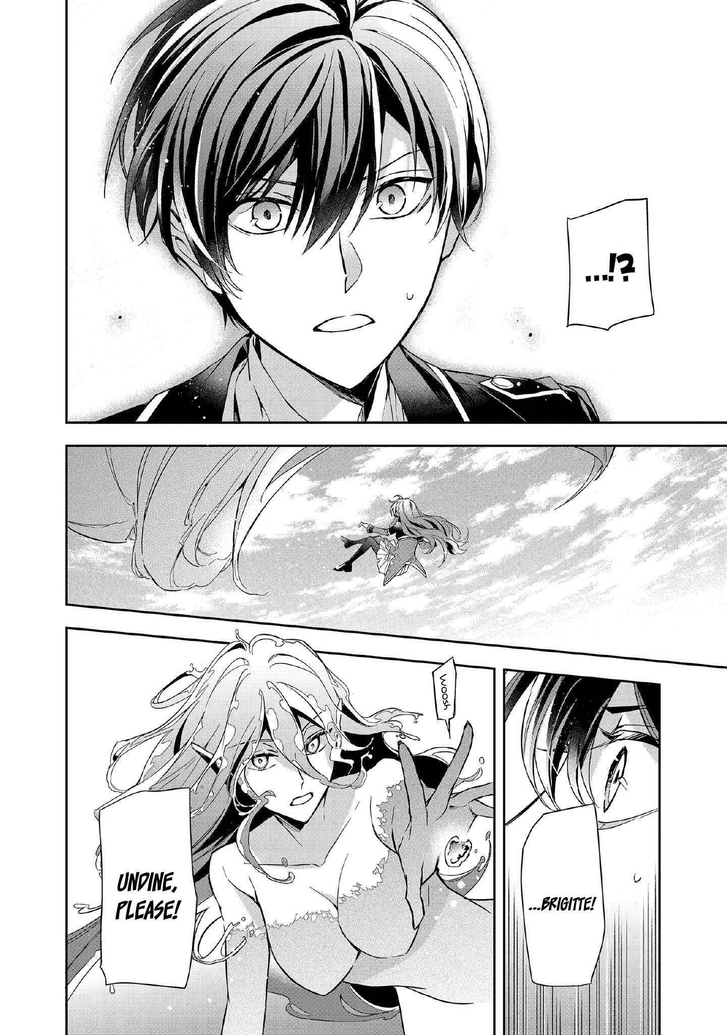 If the villainess and the villain were to meet and fall in love ~It seems the shunned heroine who formed a contract with an unnamed spirit is fighting with the nobleman yet again~ Chapter 6 page 30 - 