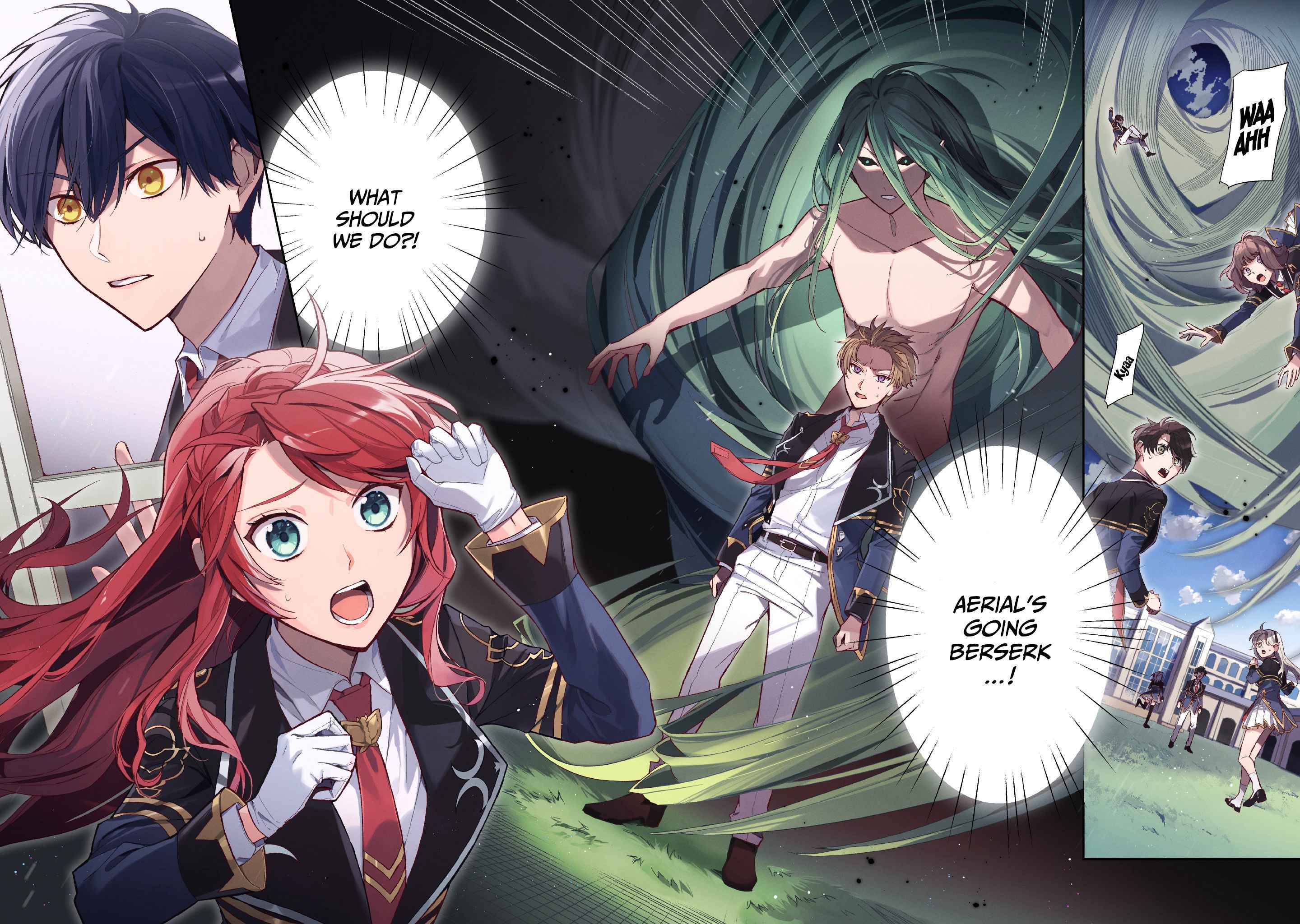 If the villainess and the villain were to meet and fall in love ~It seems the shunned heroine who formed a contract with an unnamed spirit is fighting with the nobleman yet again~ Chapter 6 page 4 - 