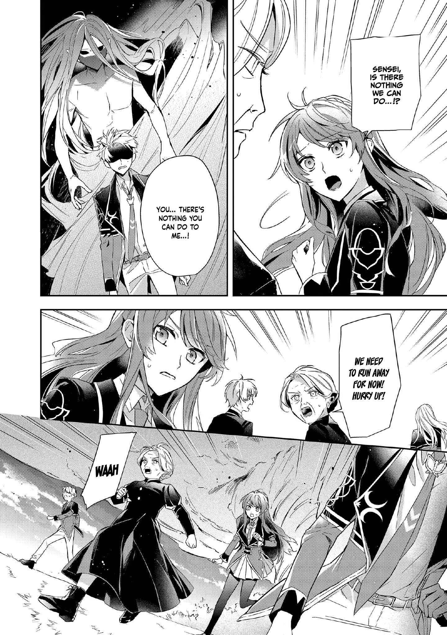 If the villainess and the villain were to meet and fall in love ~It seems the shunned heroine who formed a contract with an unnamed spirit is fighting with the nobleman yet again~ Chapter 6 page 10 - 