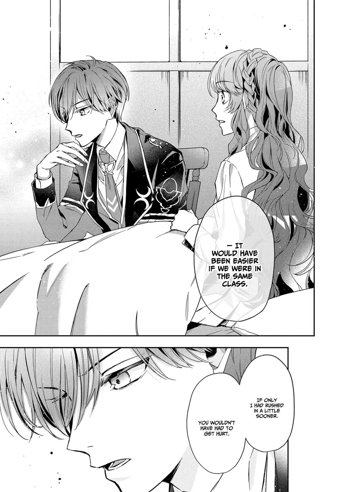 If the villainess and the villain were to meet and fall in love ~It seems the shunned heroine who formed a contract with an unnamed spirit is fighting with the nobleman yet again~ Chapter 7 page 11 - 