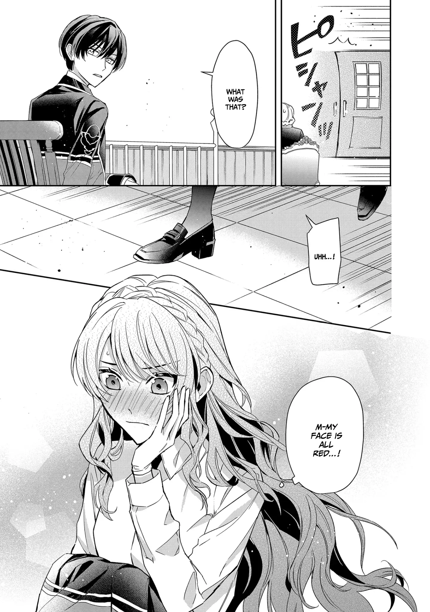 If the villainess and the villain were to meet and fall in love ~It seems the shunned heroine who formed a contract with an unnamed spirit is fighting with the nobleman yet again~ Chapter 7 page 17 - 